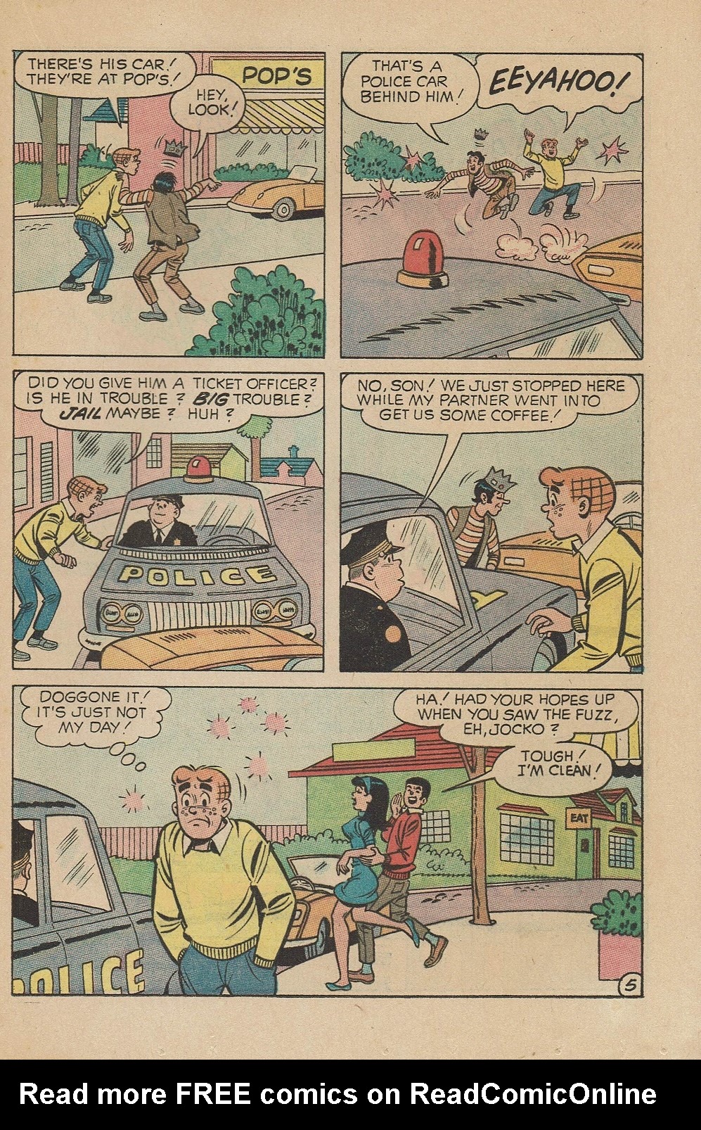 Read online Reggie and Me (1966) comic -  Issue #40 - 17