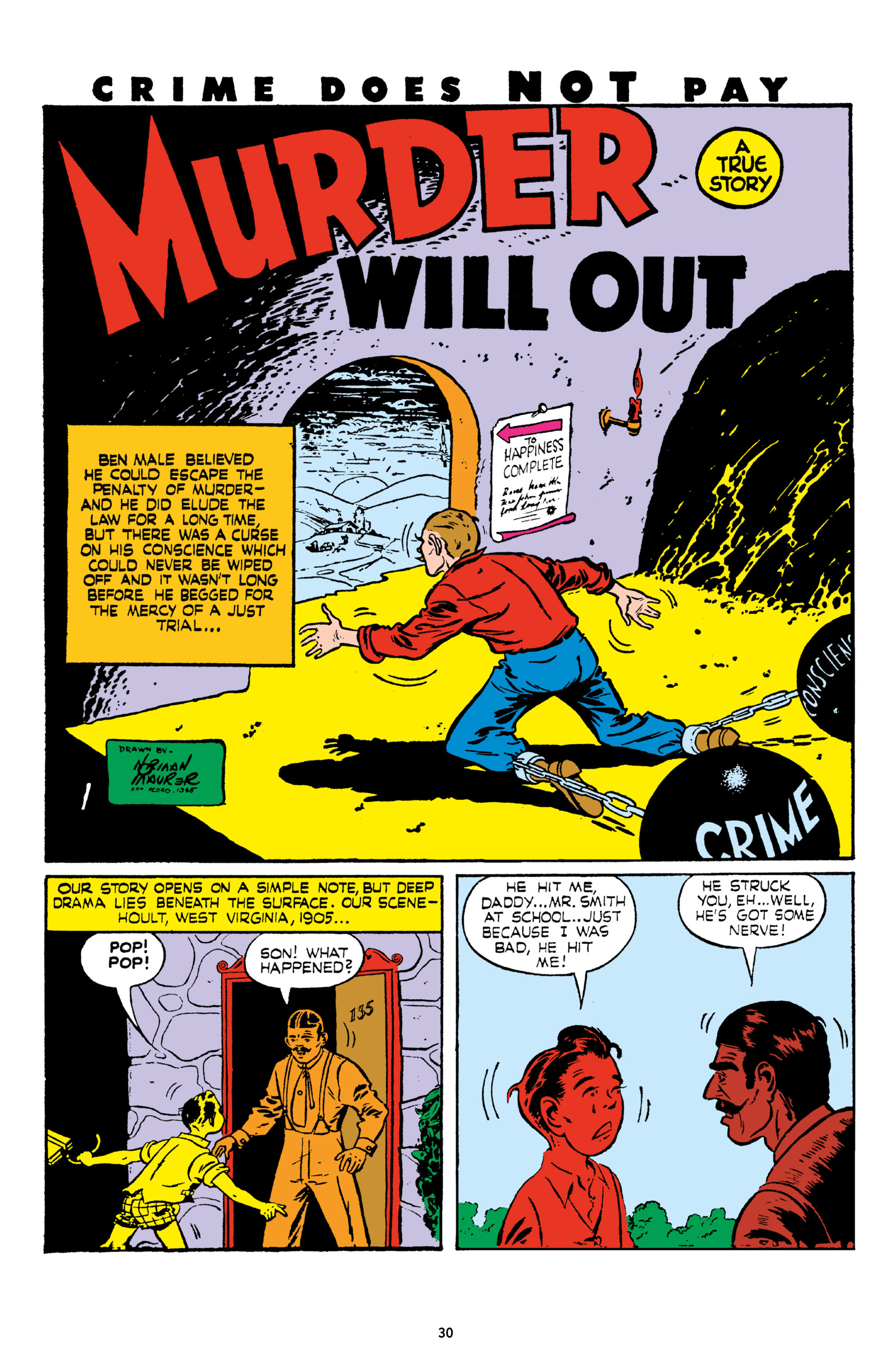 Read online Crime Does Not Pay Archives comic -  Issue # TPB 6 (Part 1) - 32