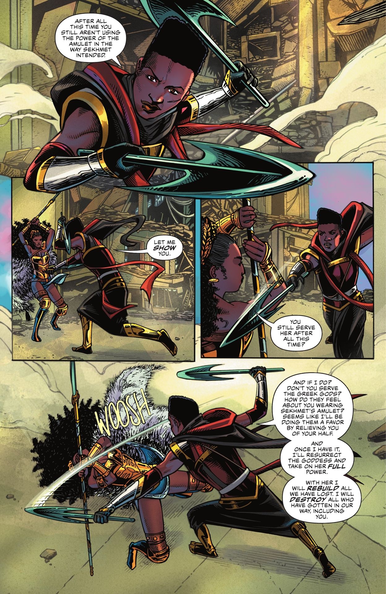 Read online Nubia: Queen of the Amazons comic -  Issue #3 - 13