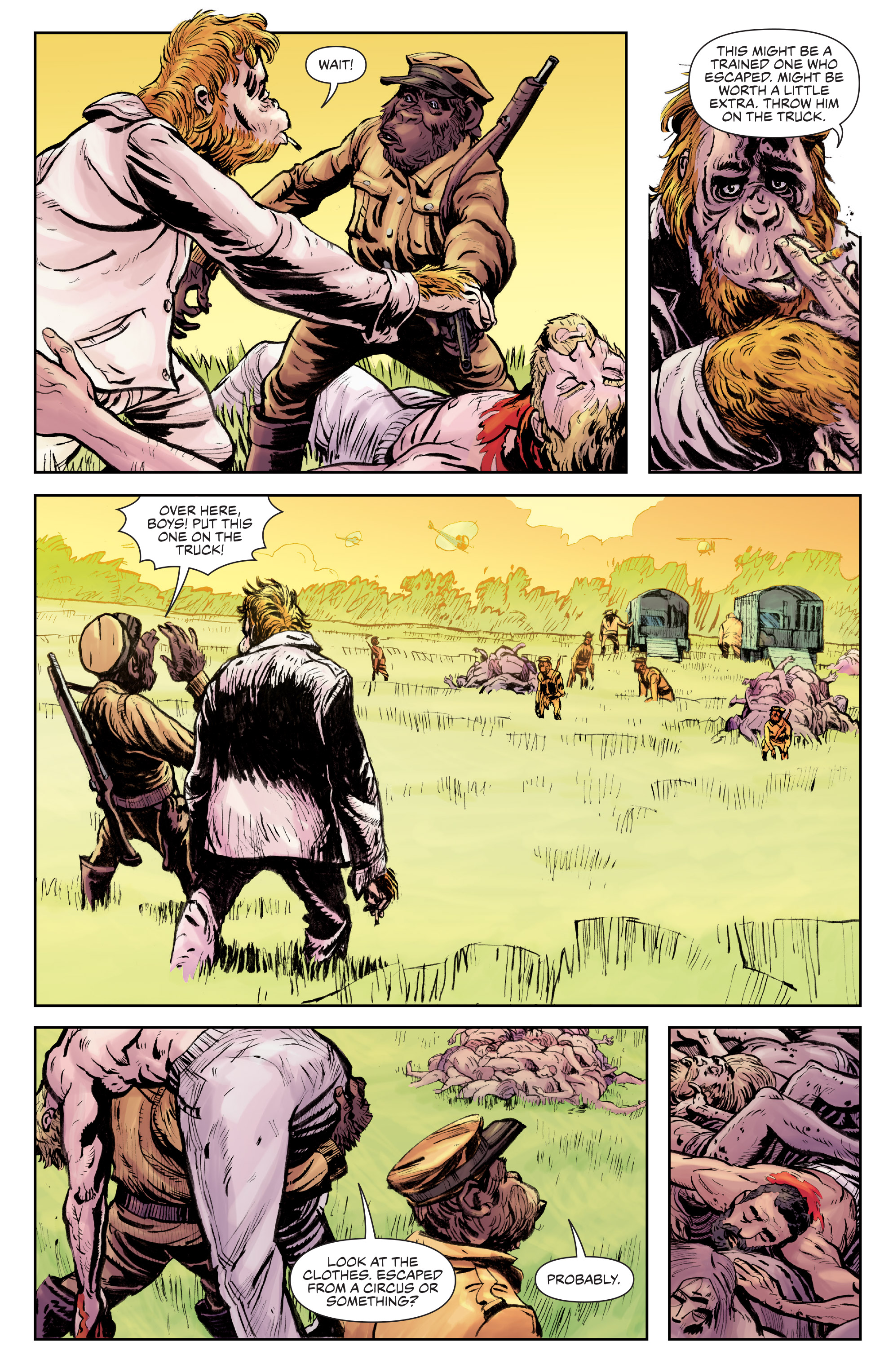 Read online Planet of the Apes Visionaries comic -  Issue # TPB - 37