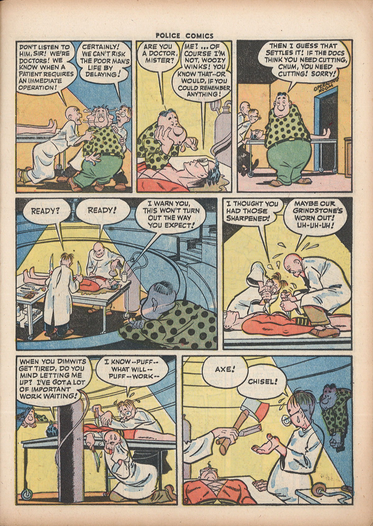 Read online Police Comics comic -  Issue #47 - 11