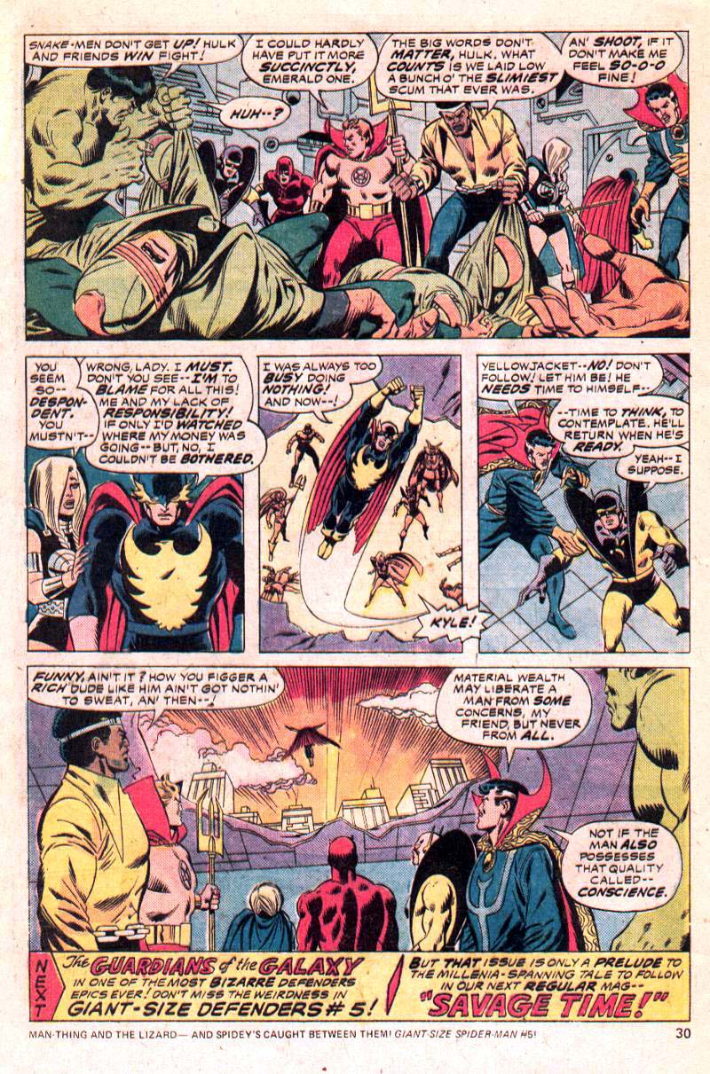 Read online The Defenders (1972) comic -  Issue #25 - 20