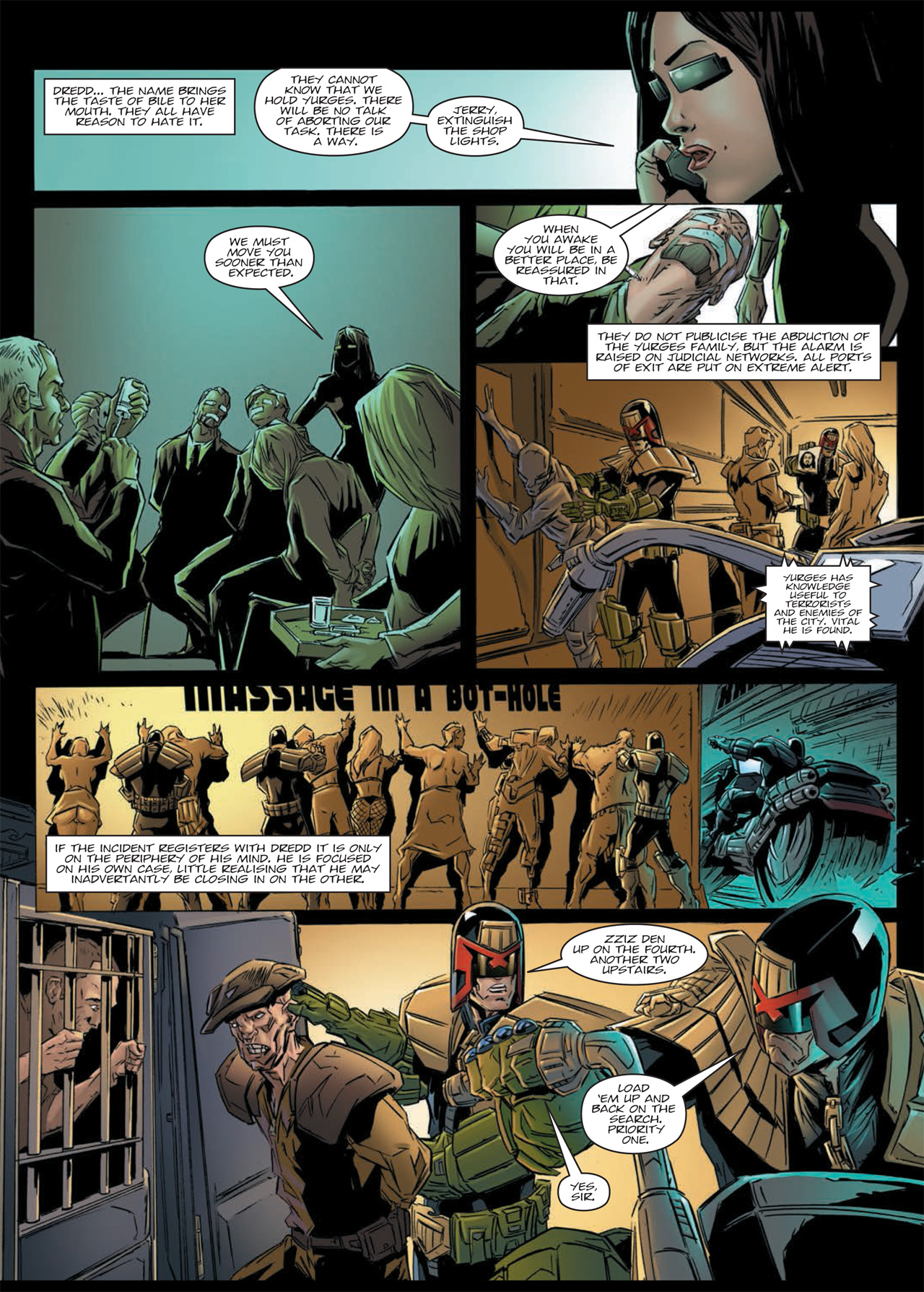 Read online Judge Dredd: Day of Chaos - The Fourth Faction comic -  Issue # TPB (Part 2) - 21