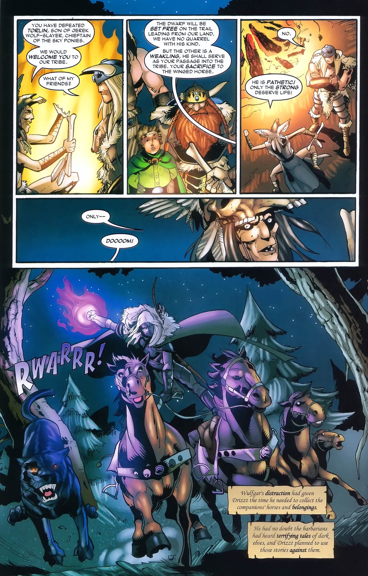 Read online Forgotten Realms: Streams of Silver comic -  Issue #1 - 32