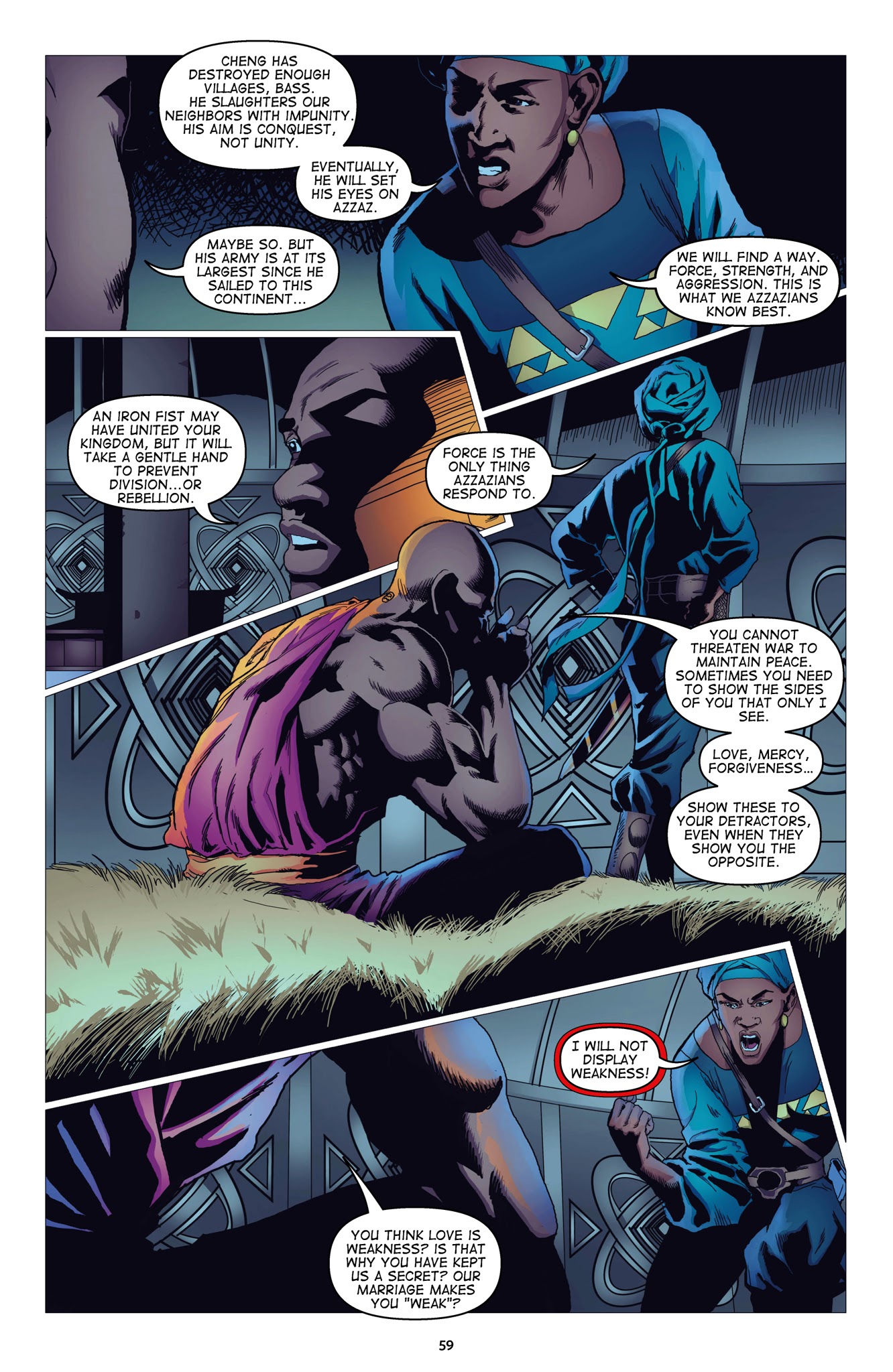Read online Malika: Warrior Queen comic -  Issue # TPB 1 (Part 1) - 61