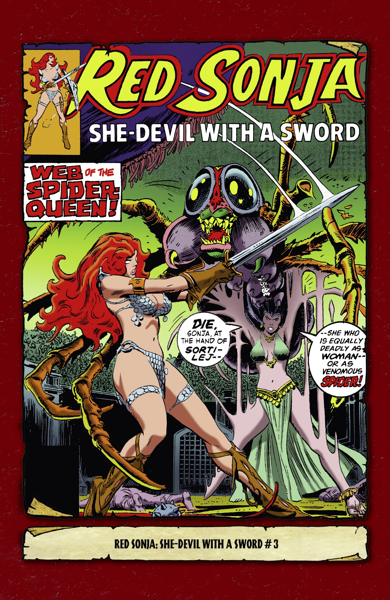 Read online The Adventures of Red Sonja comic -  Issue # TPB 2 - 130