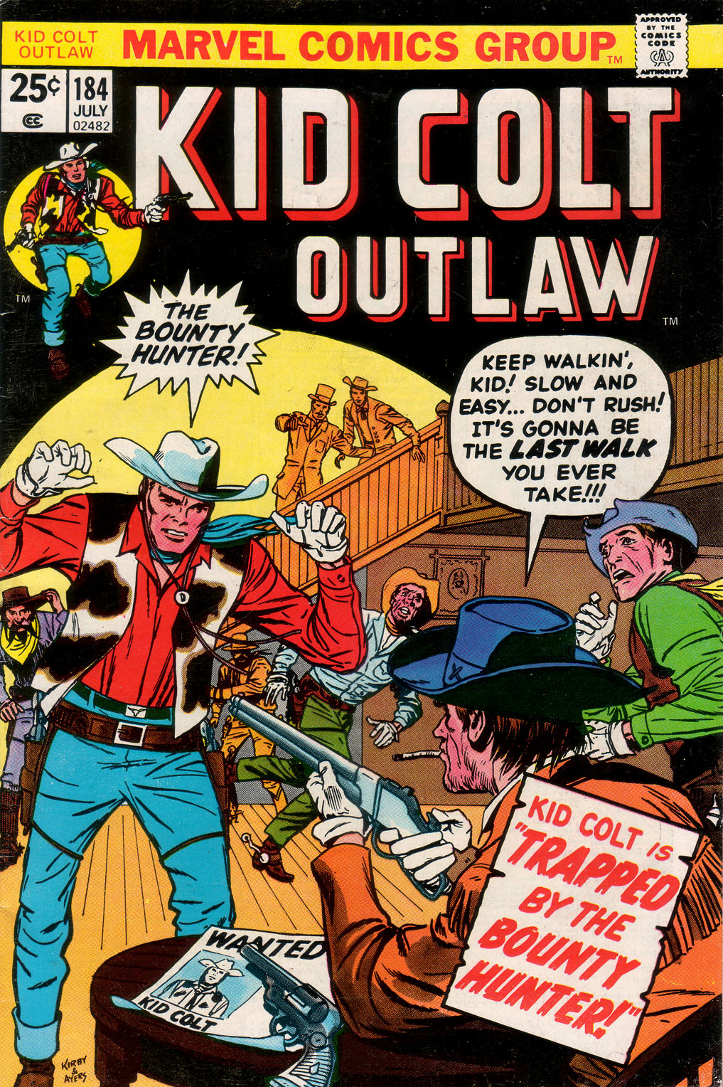 Read online Kid Colt Outlaw comic -  Issue #184 - 1