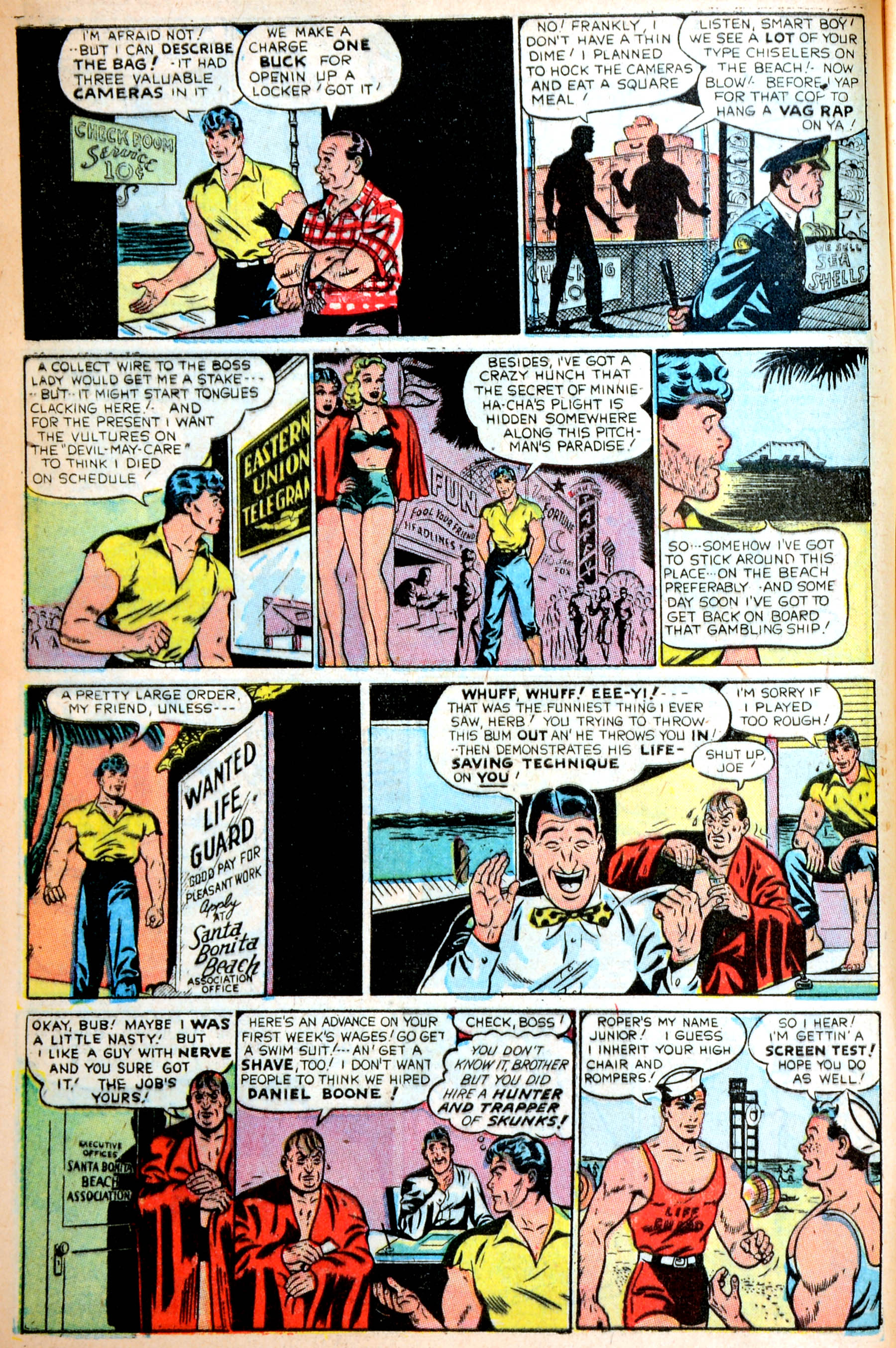 Read online Famous Funnies comic -  Issue #195 - 6