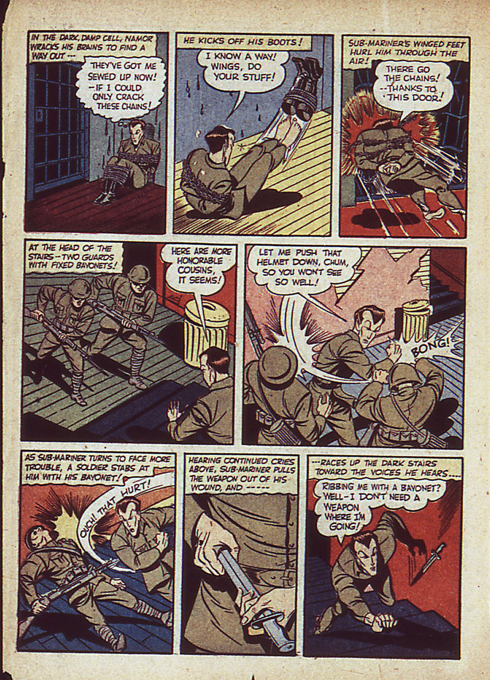 Read online Sub-Mariner Comics comic -  Issue #5 - 37