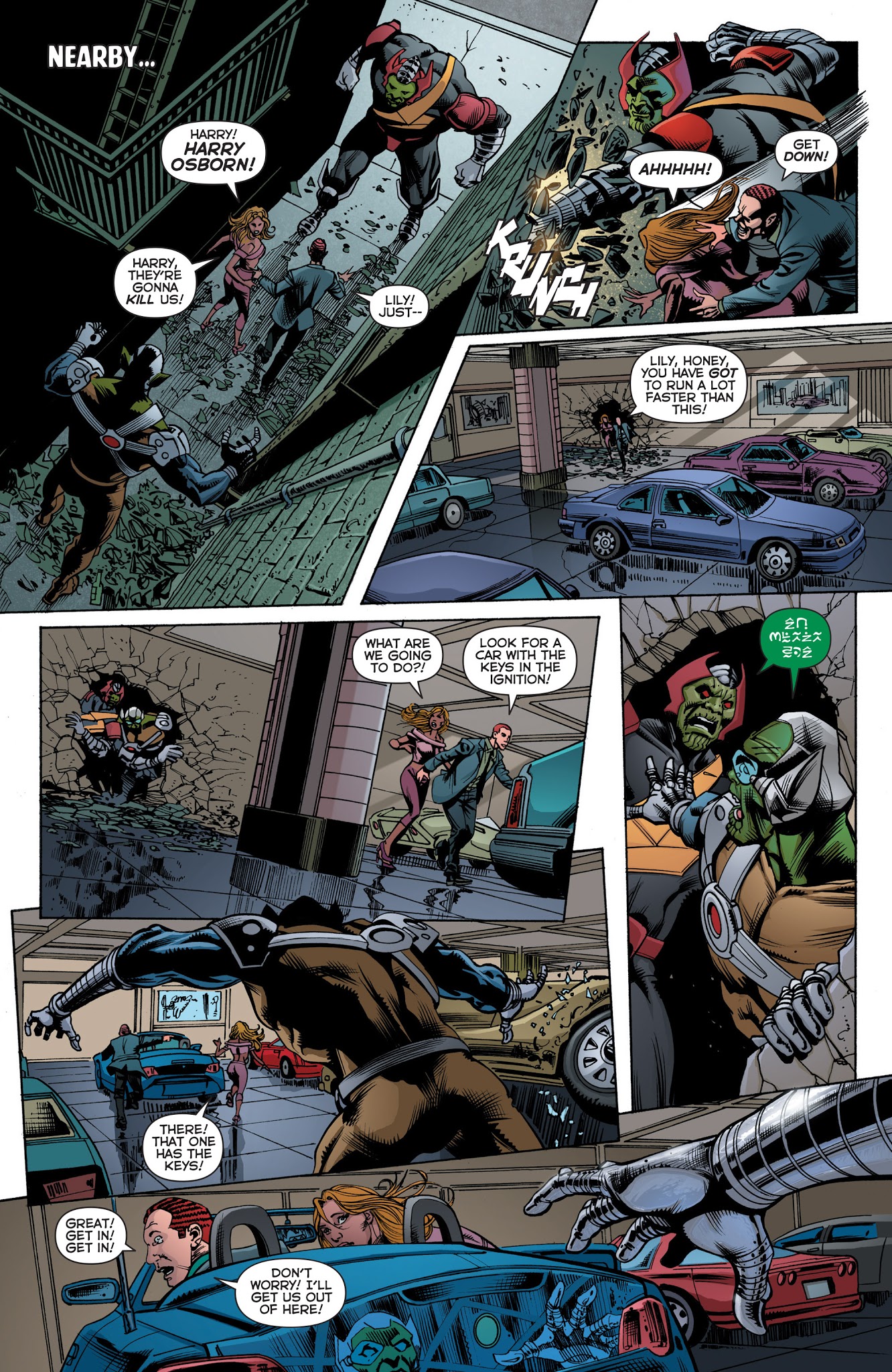 Read online Secret Invasion: The Amazing Spider-Man comic -  Issue #2 - 7