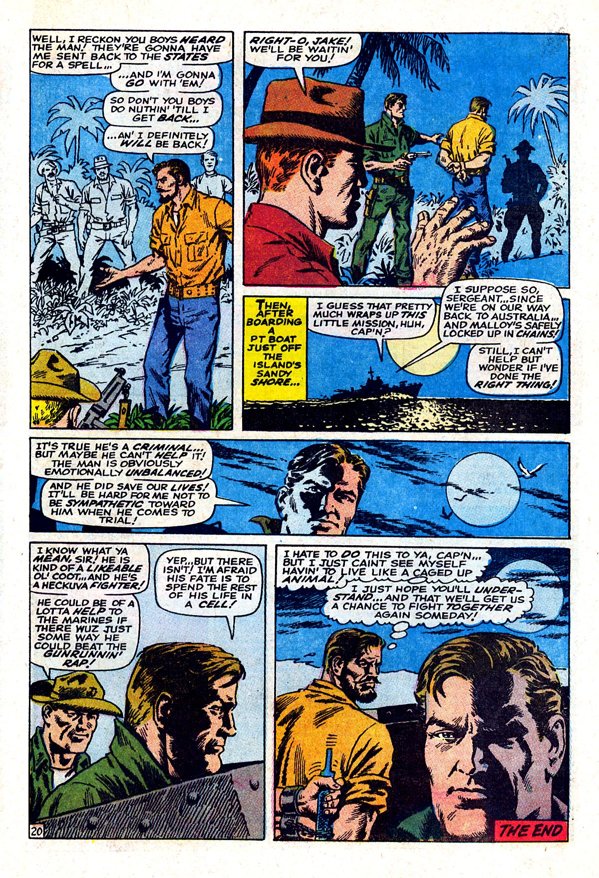 Read online Captain Savage and his Leatherneck Raiders comic -  Issue #9 - 29