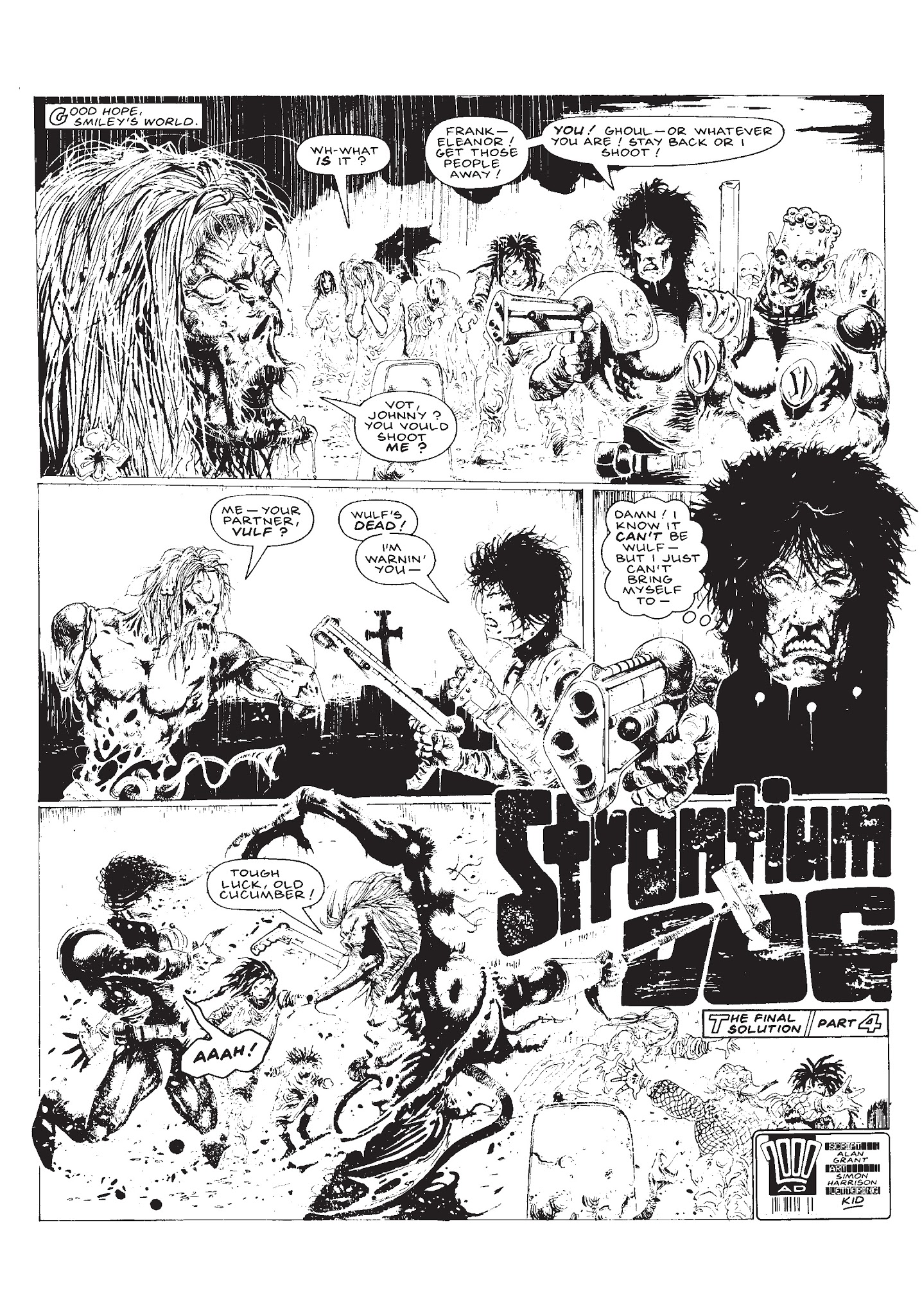 Read online Strontium Dog: The Final Solution comic -  Issue # TPB - 22