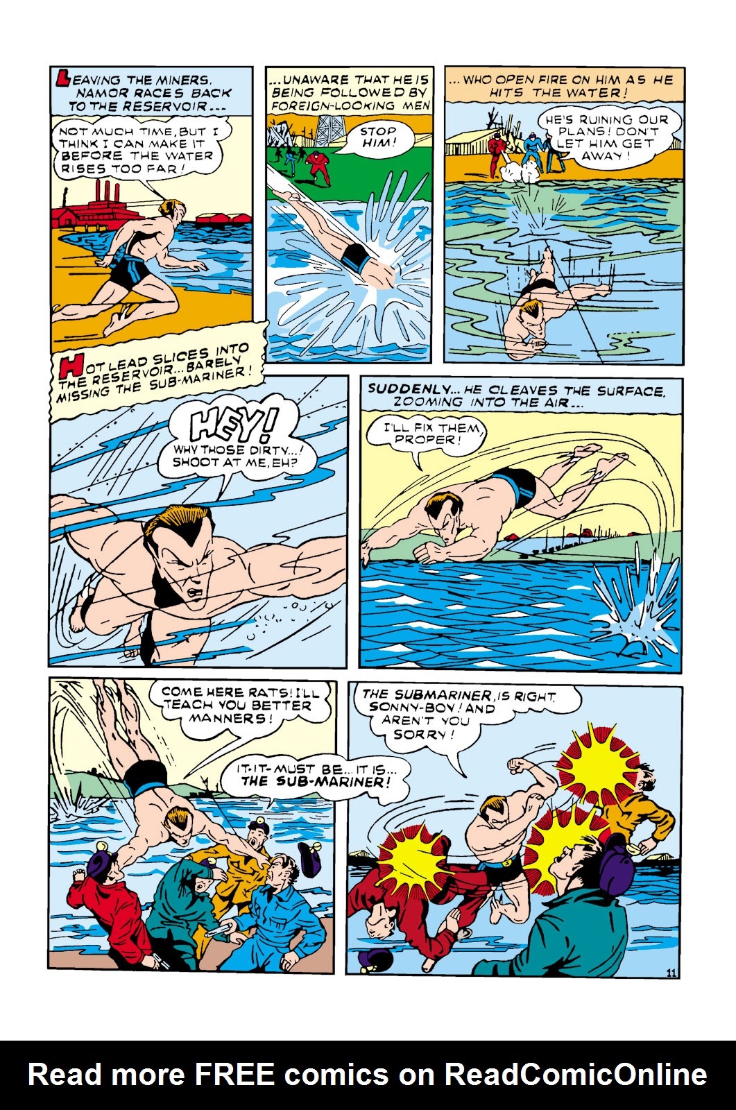 Read online Sub-Mariner Comics comic -  Issue #2 - 35