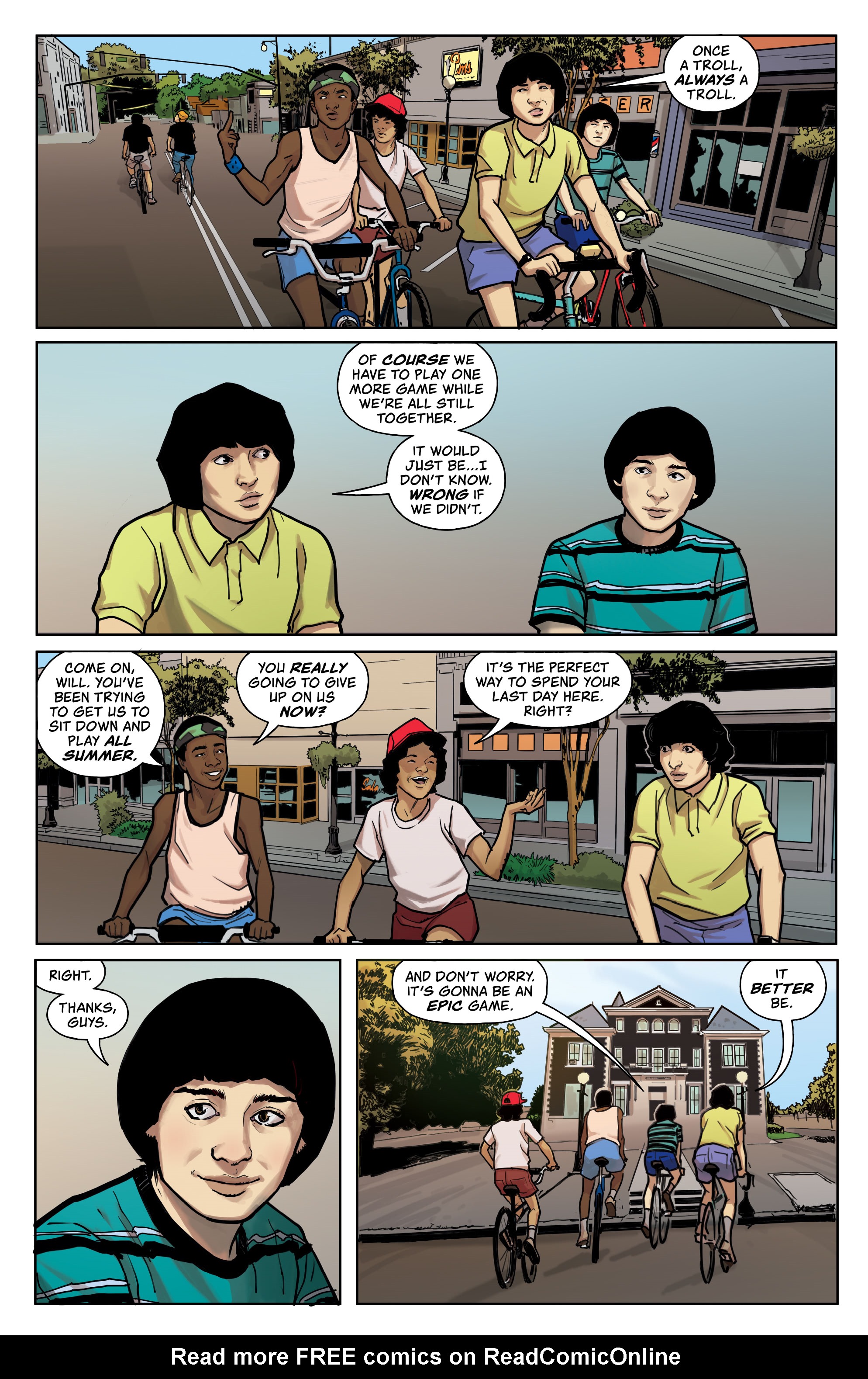 Read online Stranger Things and Dungeons & Dragons comic -  Issue #4 - 6
