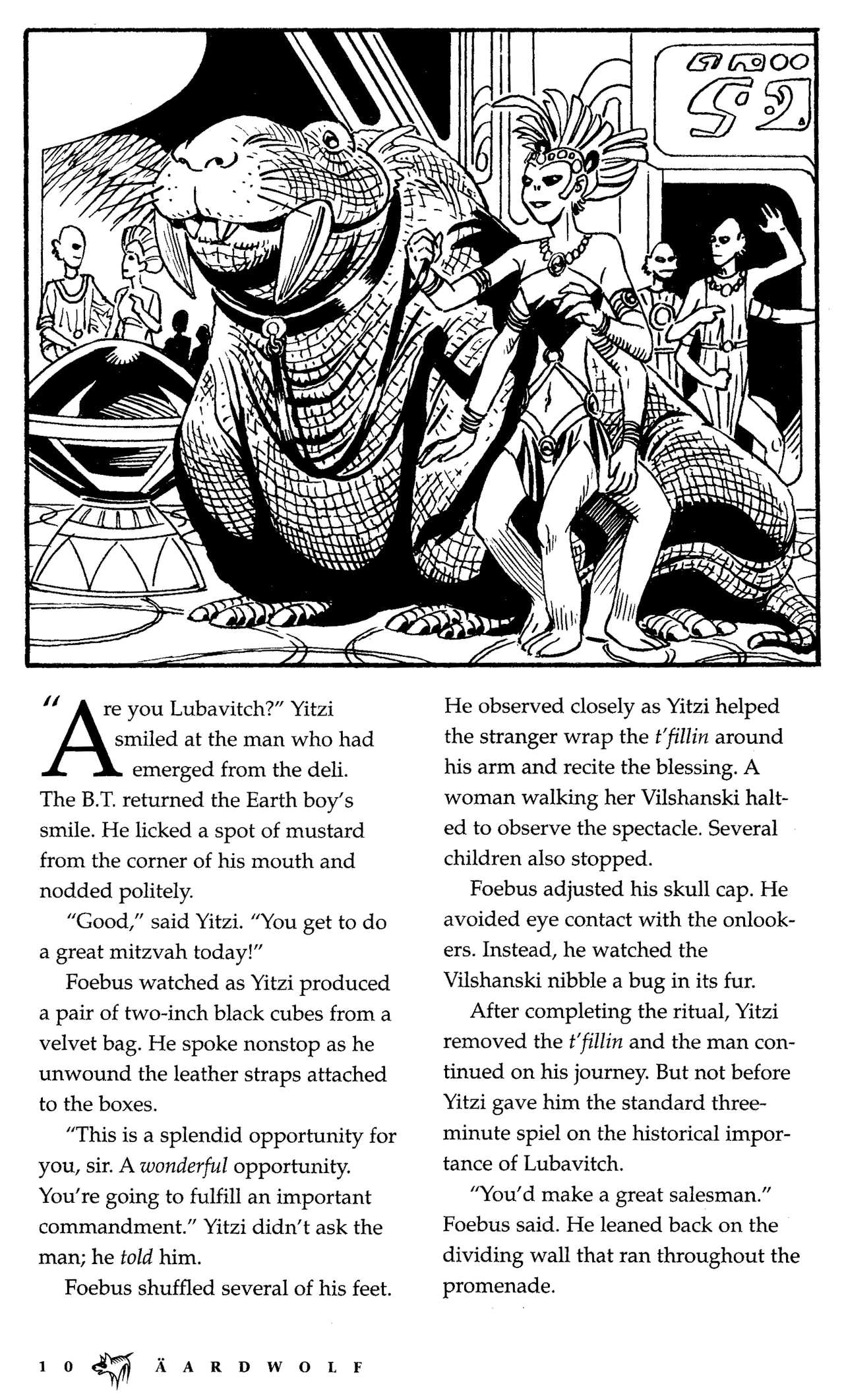 Read online Aardwolf comic -  Issue #1 - 10