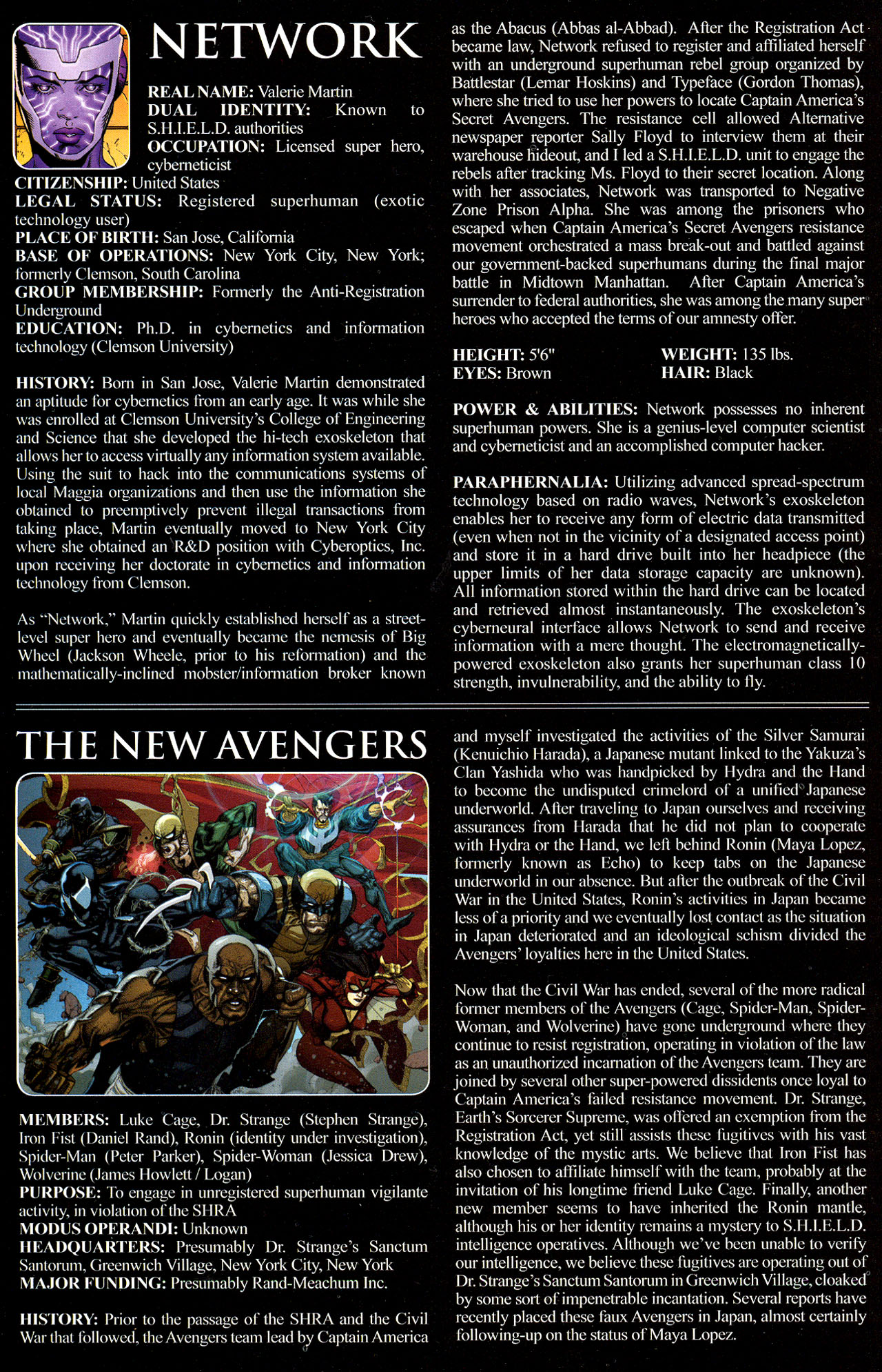 Read online Civil War: Battle Damage Report comic -  Issue # Full - 38