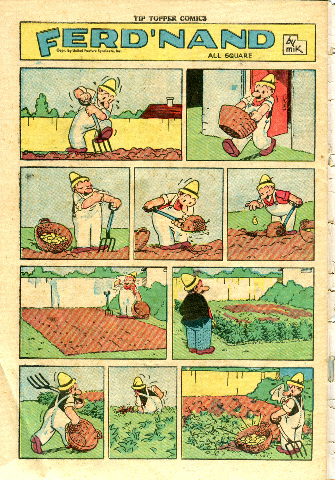 Read online Tip Topper Comics comic -  Issue #12 - 34