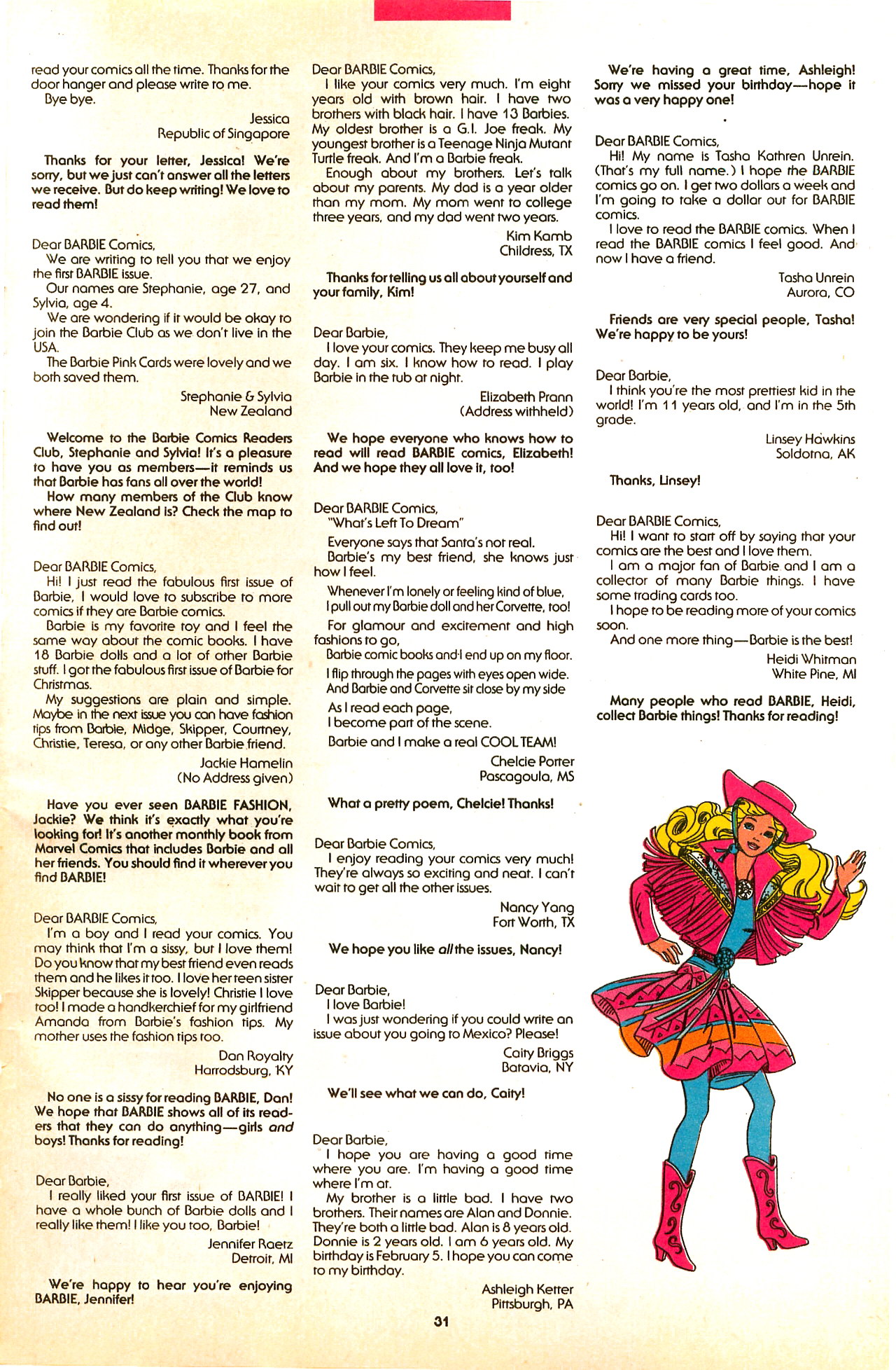 Read online Barbie comic -  Issue #6 - 33