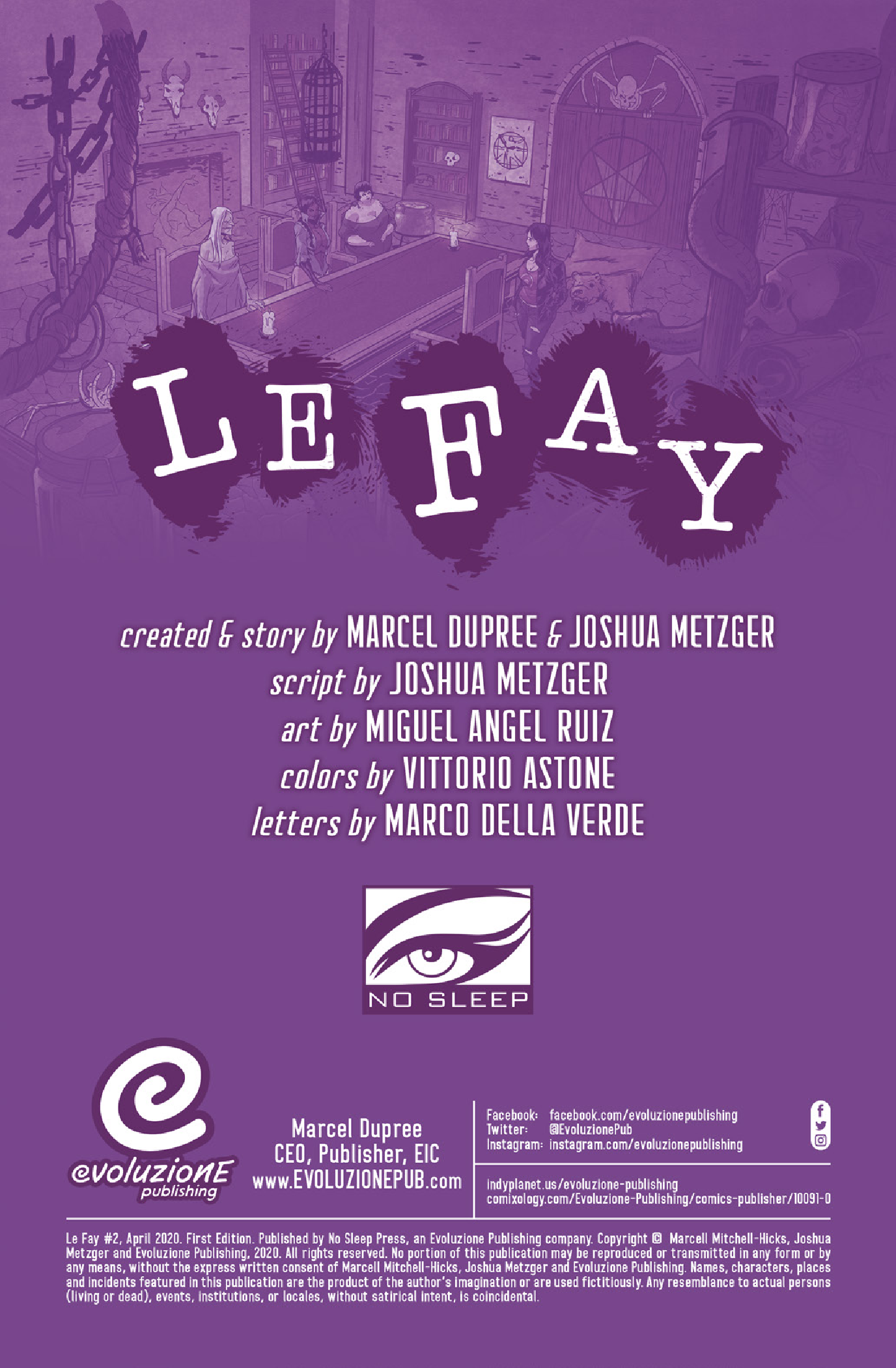 Read online Le Fay comic -  Issue #2 - 2
