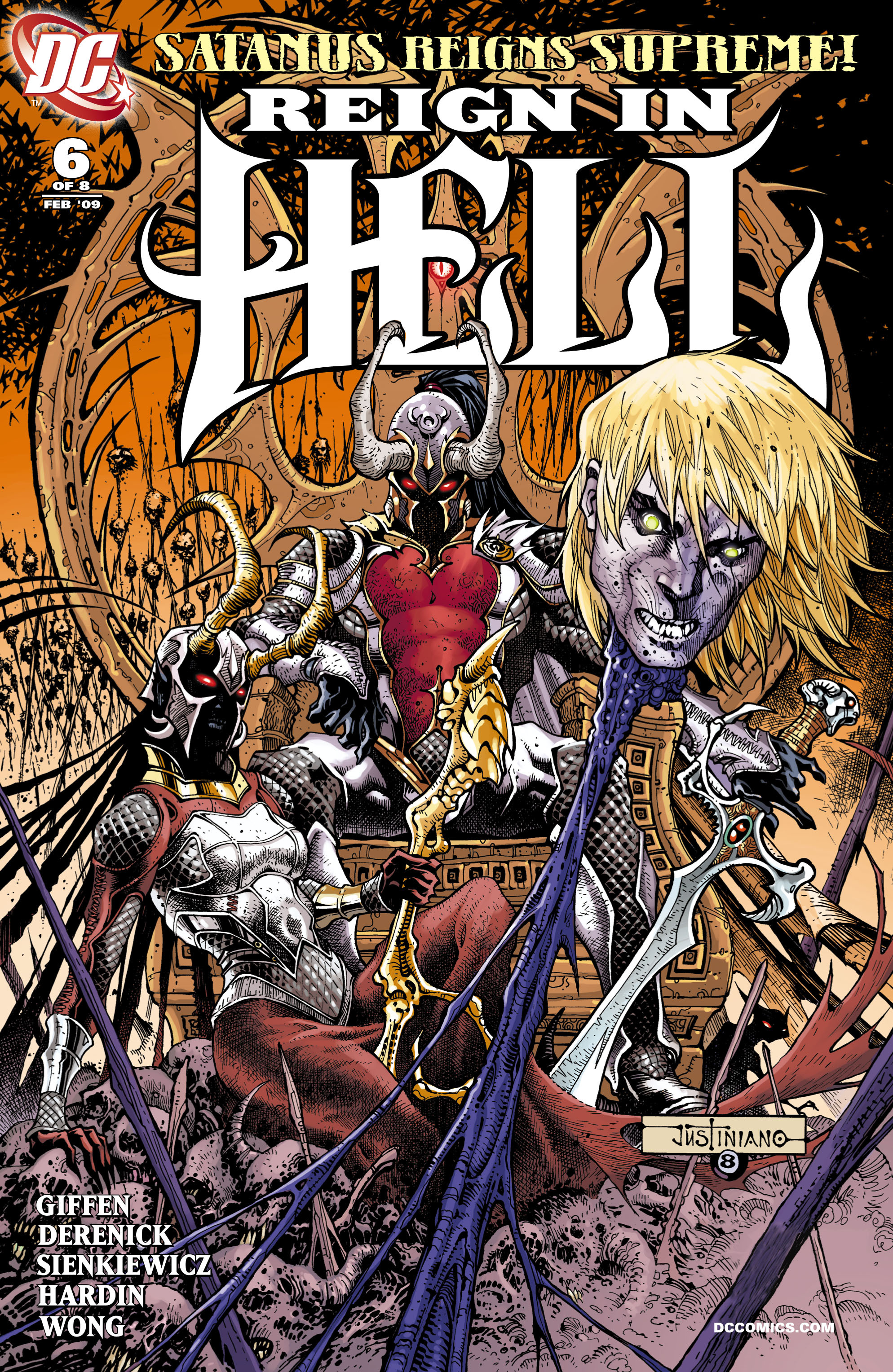 Read online Reign in Hell comic -  Issue #6 - 1