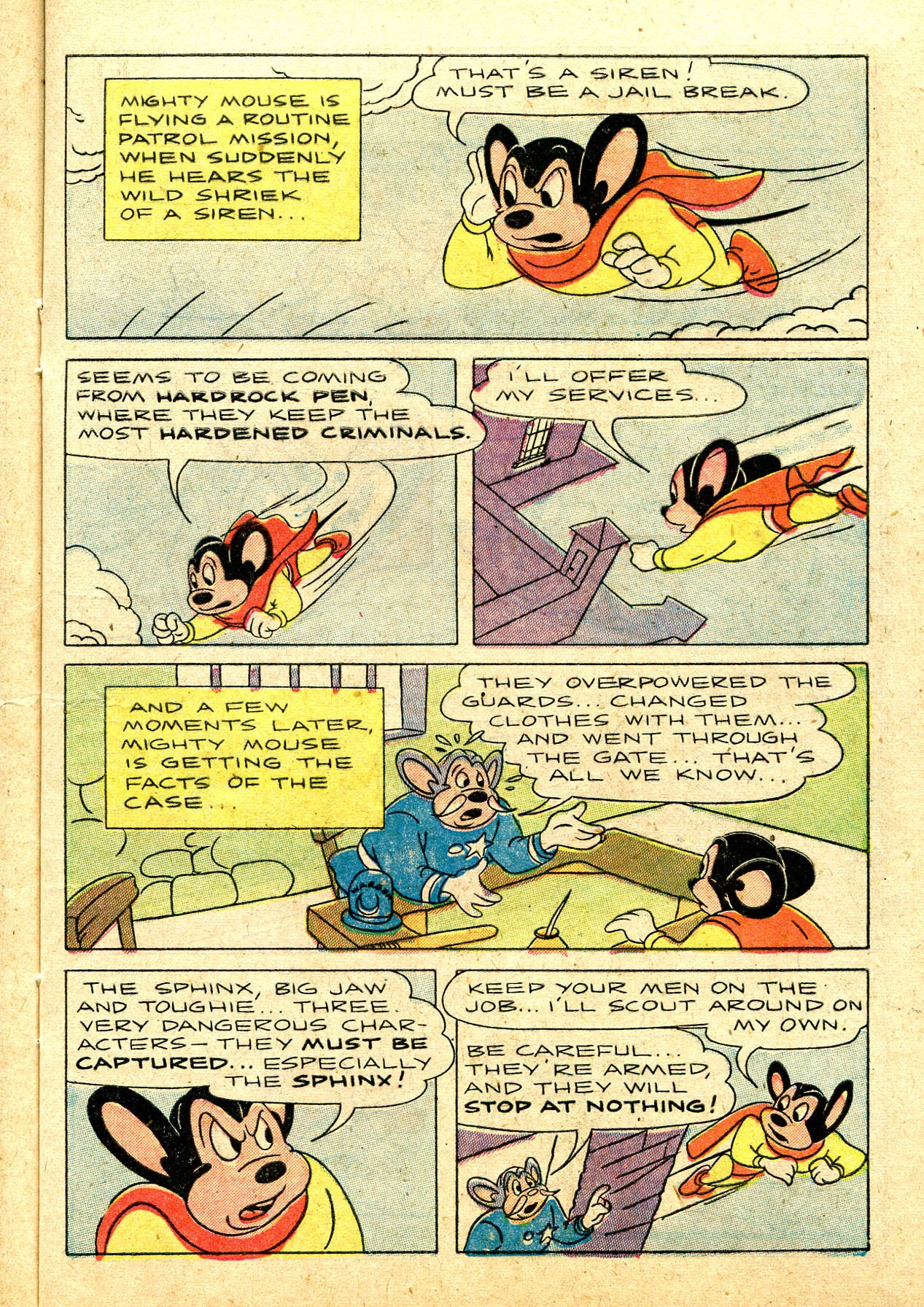 Read online Paul Terry's Mighty Mouse Comics comic -  Issue #44 - 37