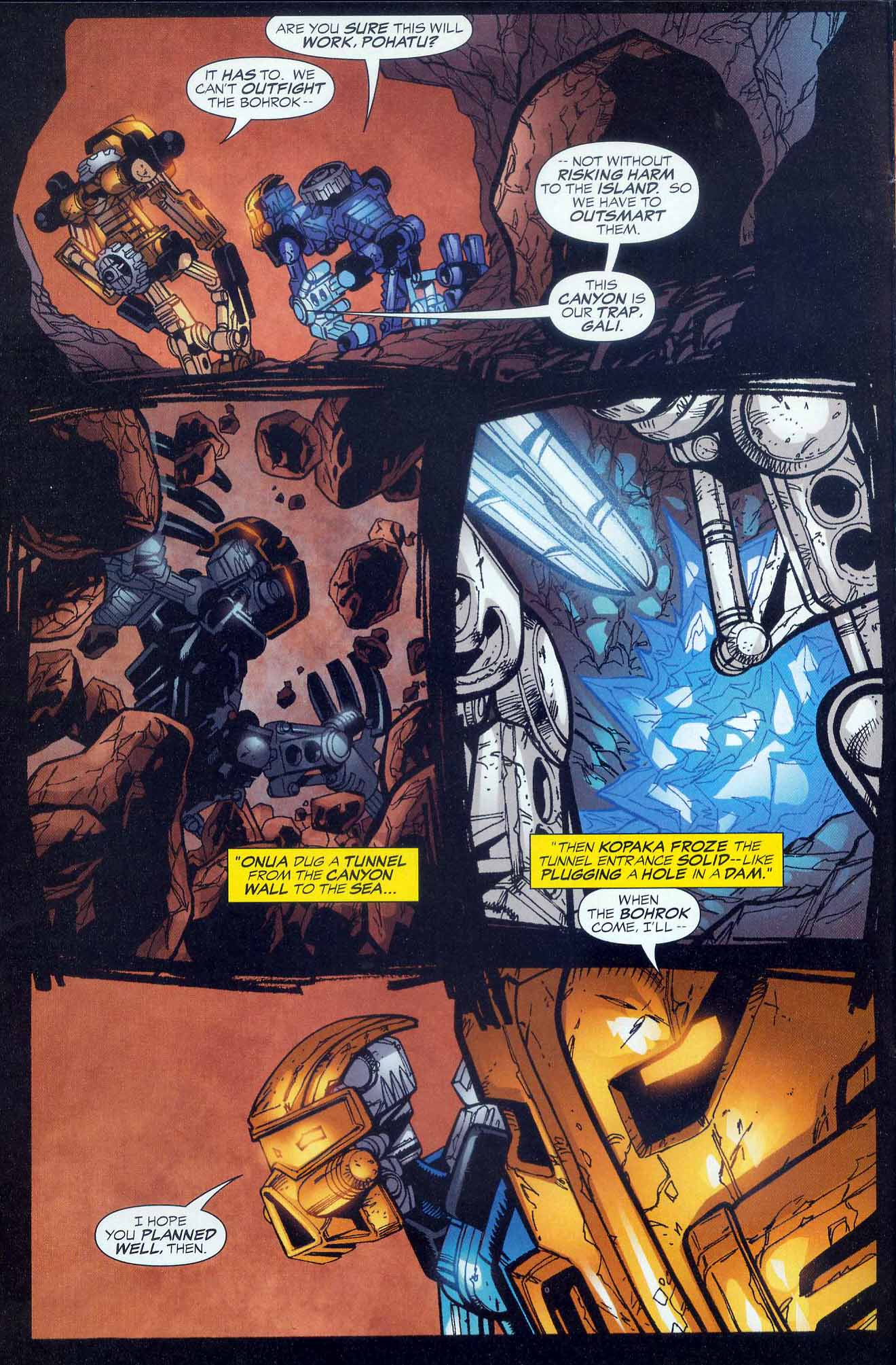 Read online Bionicle comic -  Issue #5 - 6