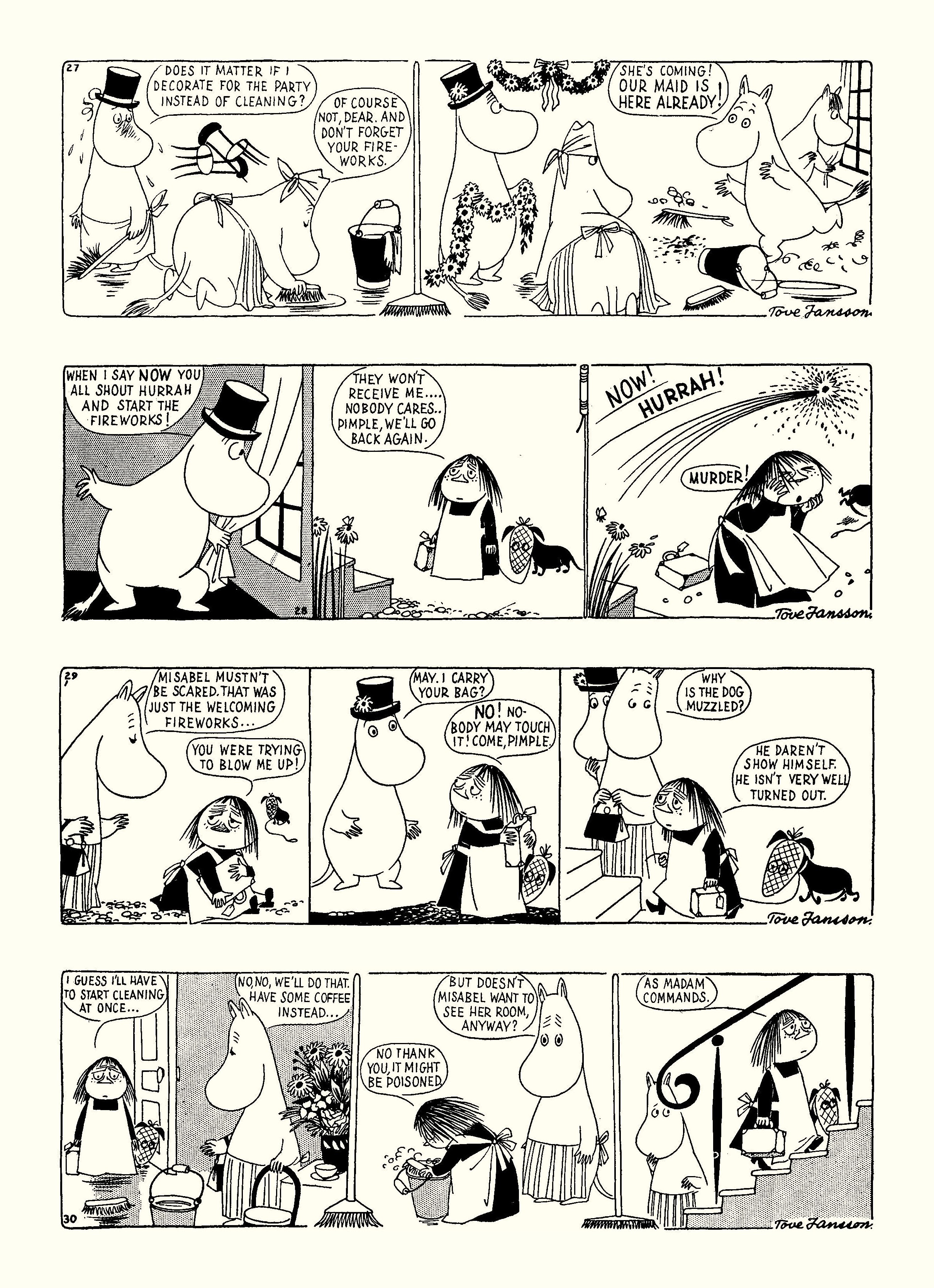 Read online Moomin: The Complete Tove Jansson Comic Strip comic -  Issue # TPB 2 - 34