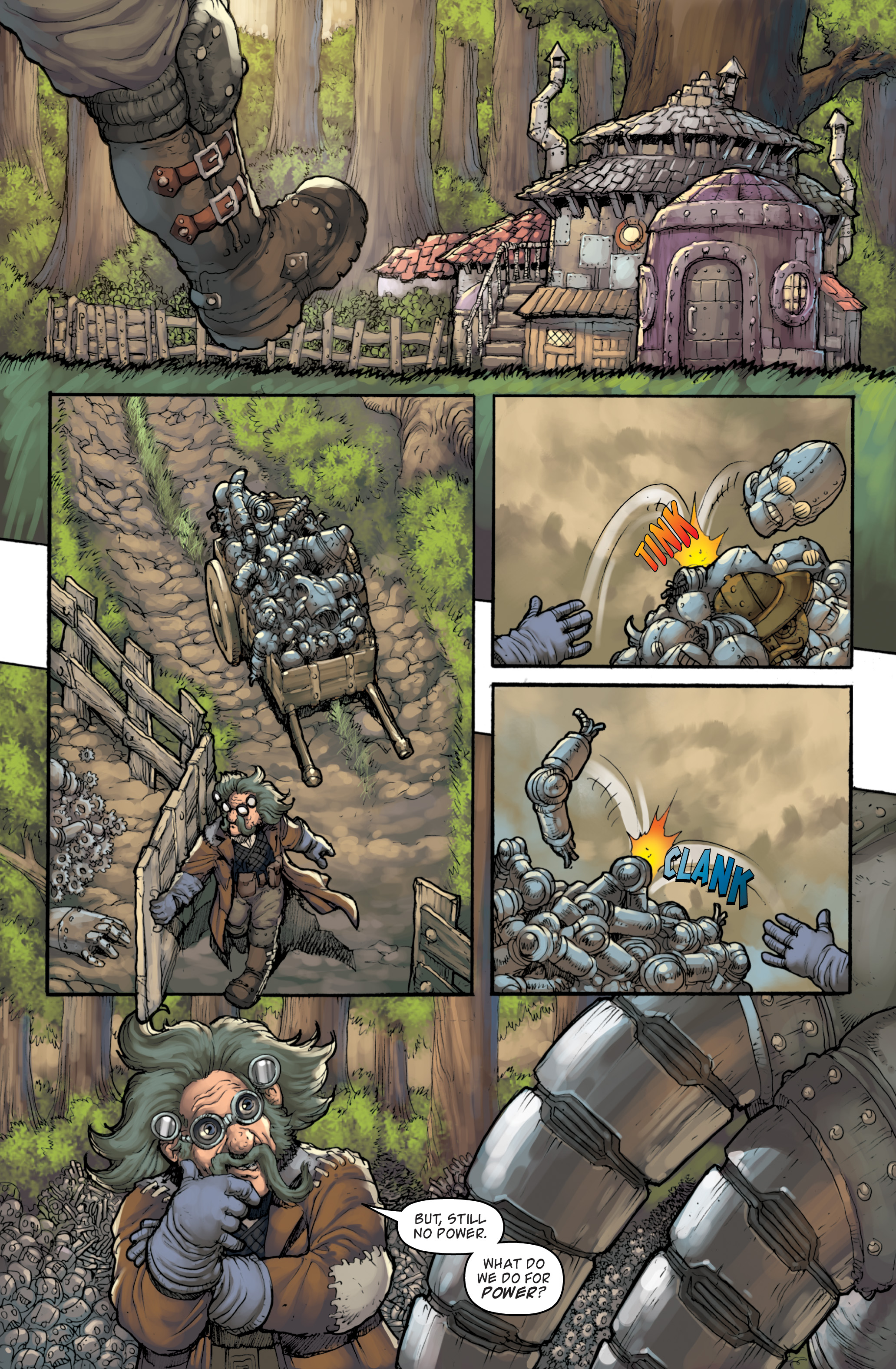 Read online The Steam Engines of Oz: The Geared Leviathan comic -  Issue #1 - 7