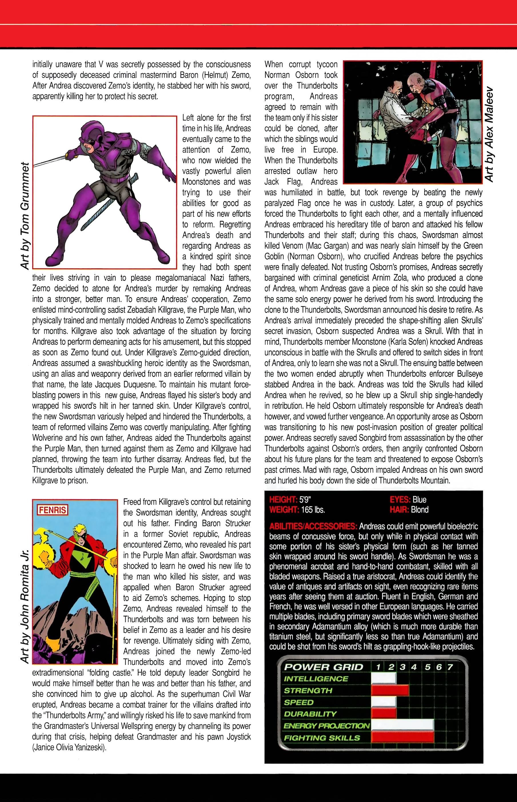 Read online Official Handbook of the Marvel Universe A to Z comic -  Issue # TPB 11 (Part 2) - 85