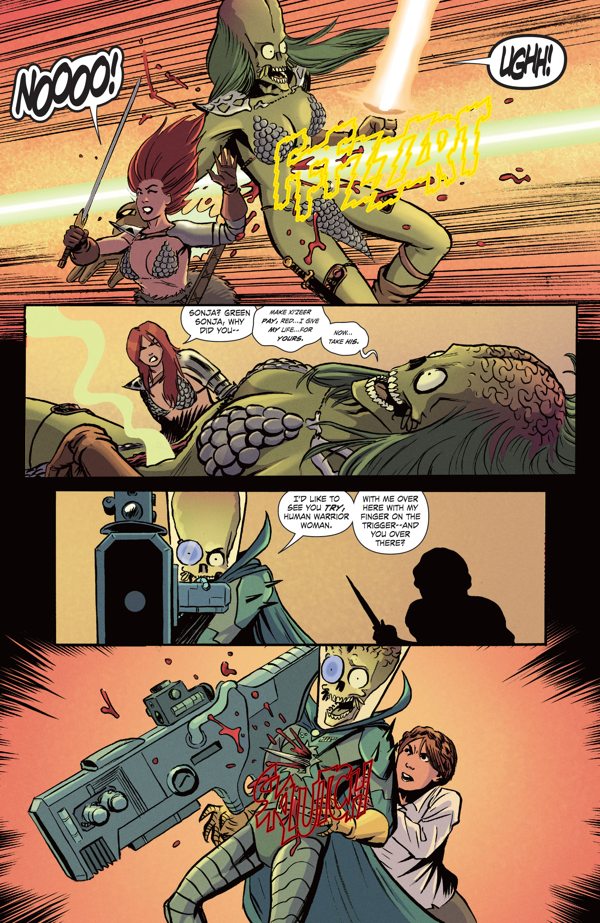 Read online Mars Attacks Red Sonja comic -  Issue #5 - 19