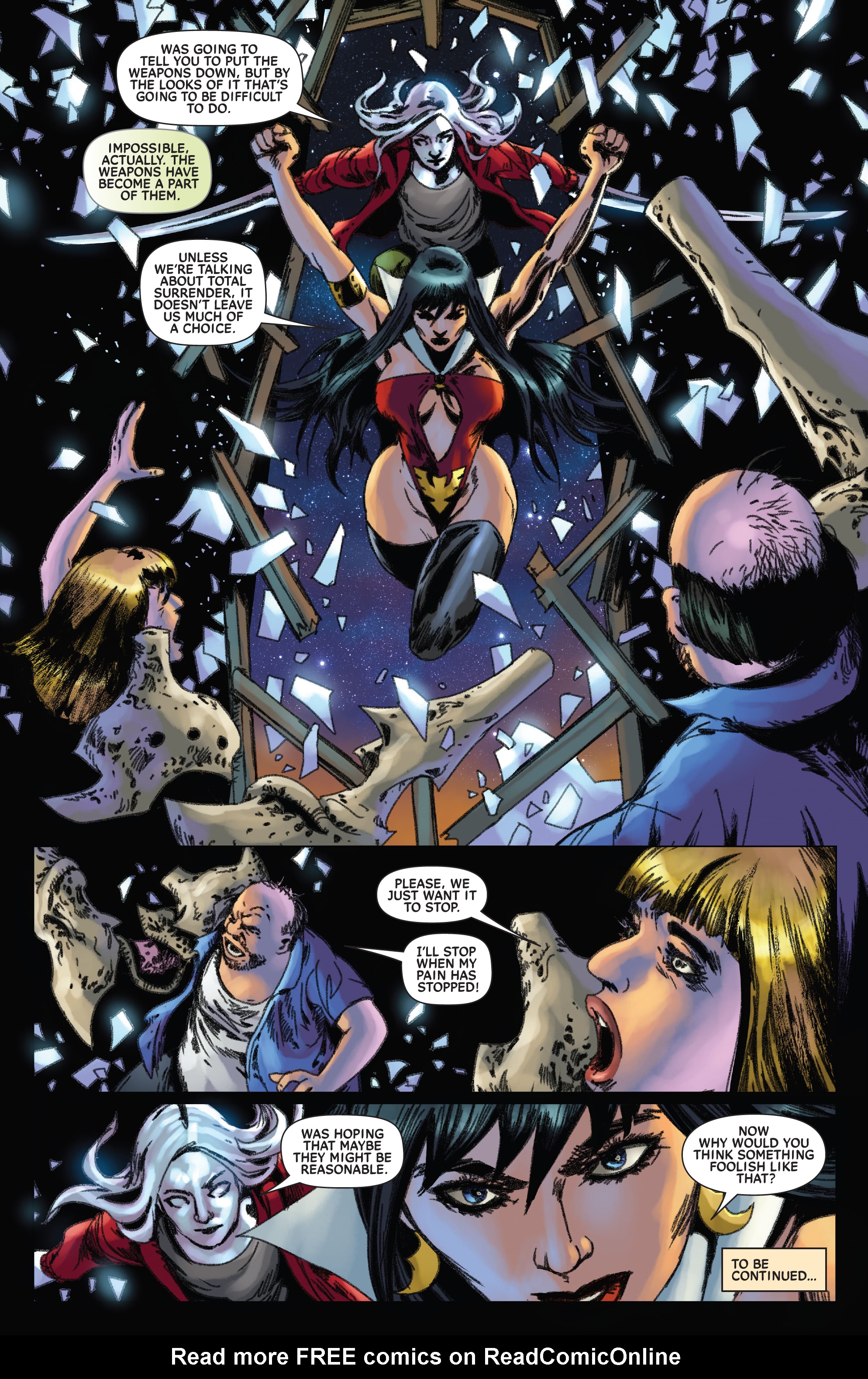 Read online Vampirella Strikes (2022) comic -  Issue #2 - 29