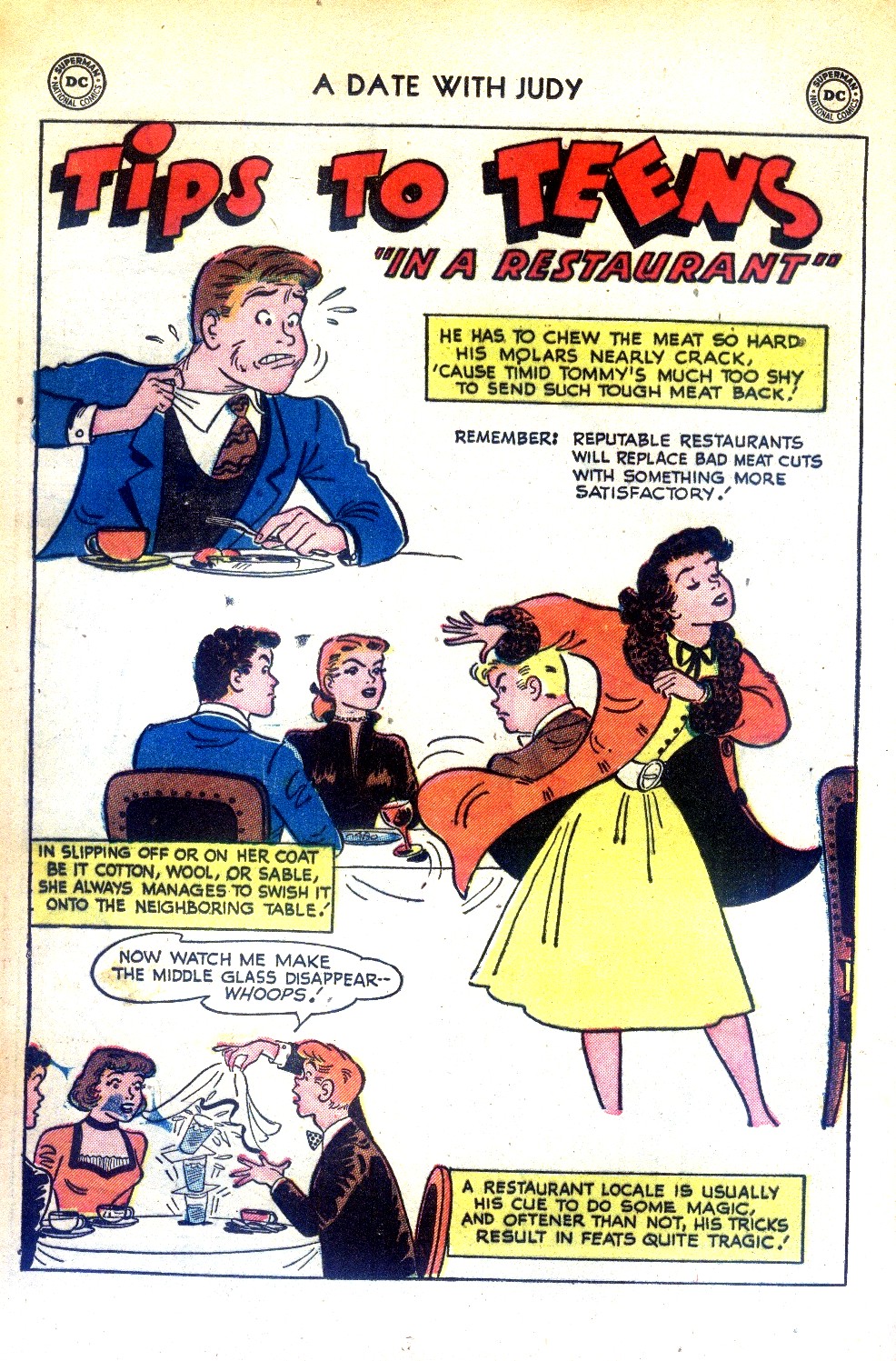 Read online A Date with Judy comic -  Issue #35 - 19