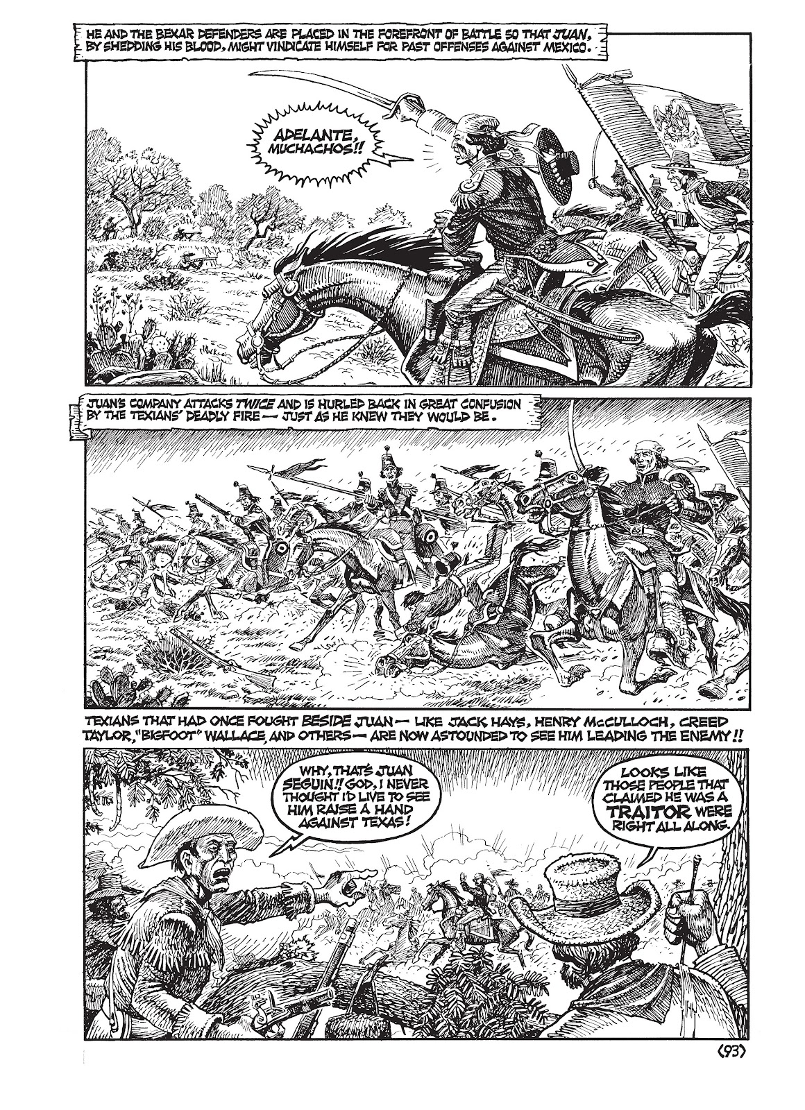 Jack Jackson's American History: Los Tejanos and Lost Cause issue TPB (Part 1) - Page 96