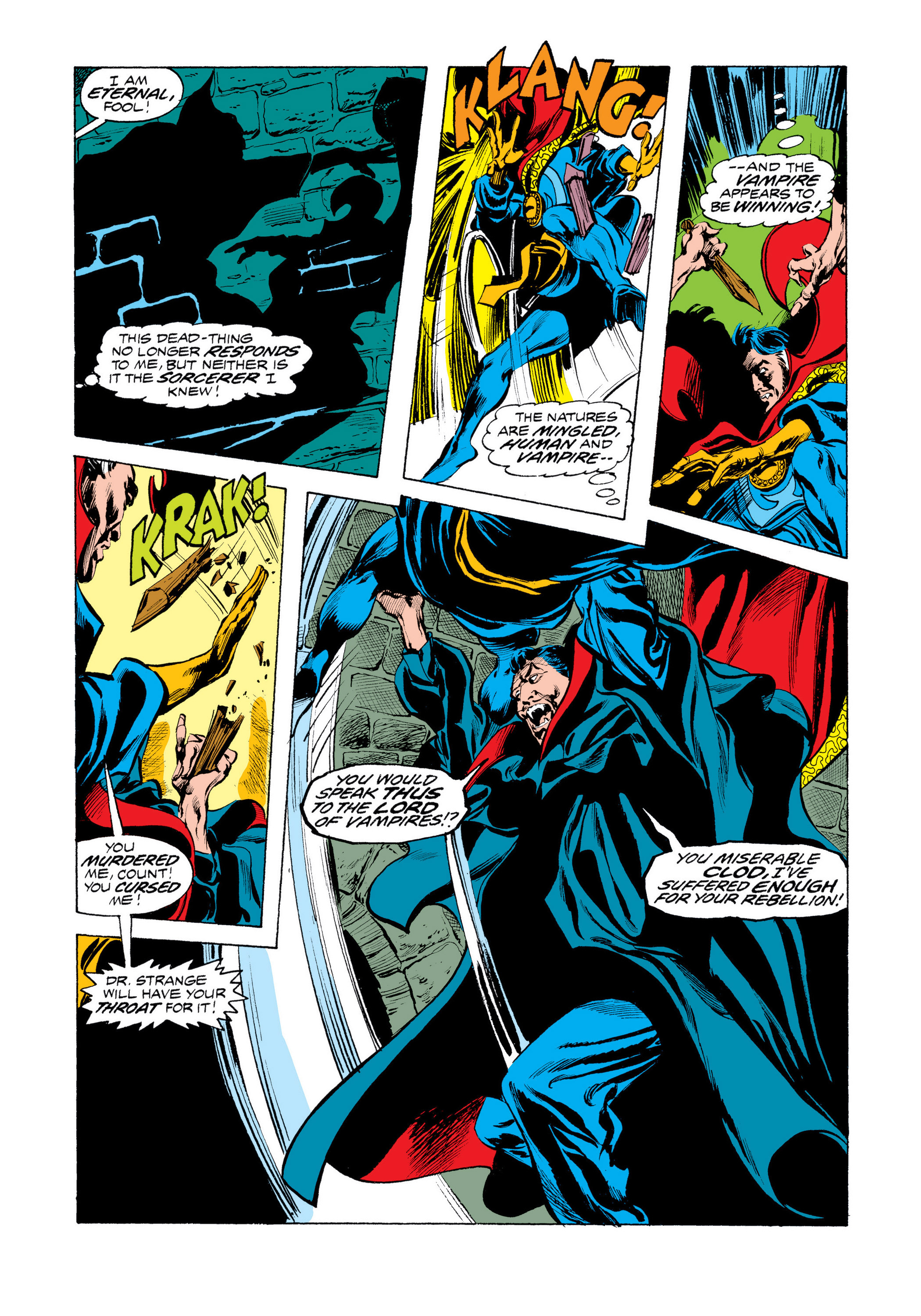 Read online Doctor Strange vs. Dracula comic -  Issue # TPB - 36