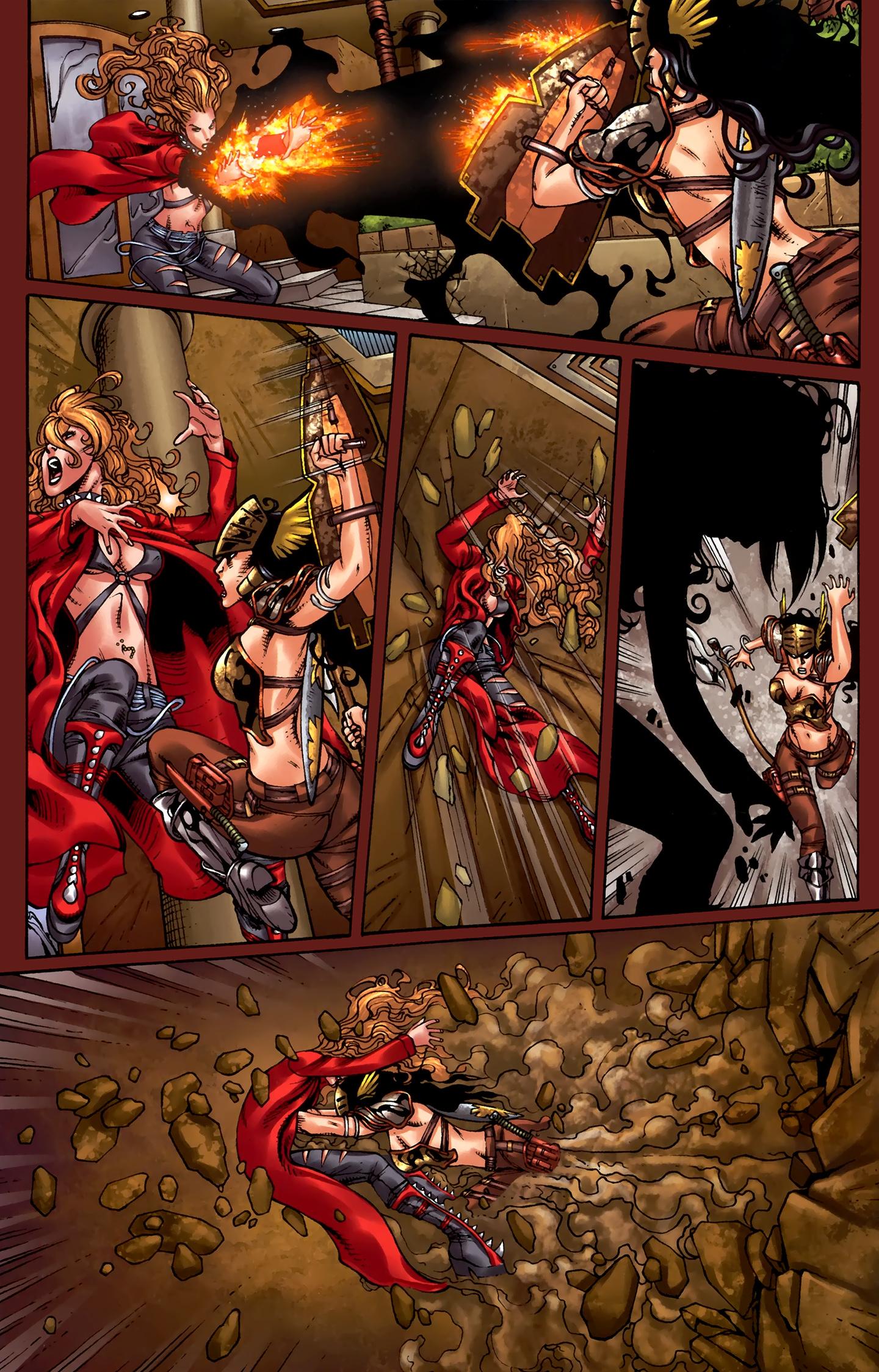 Read online War Goddess comic -  Issue #4 - 10