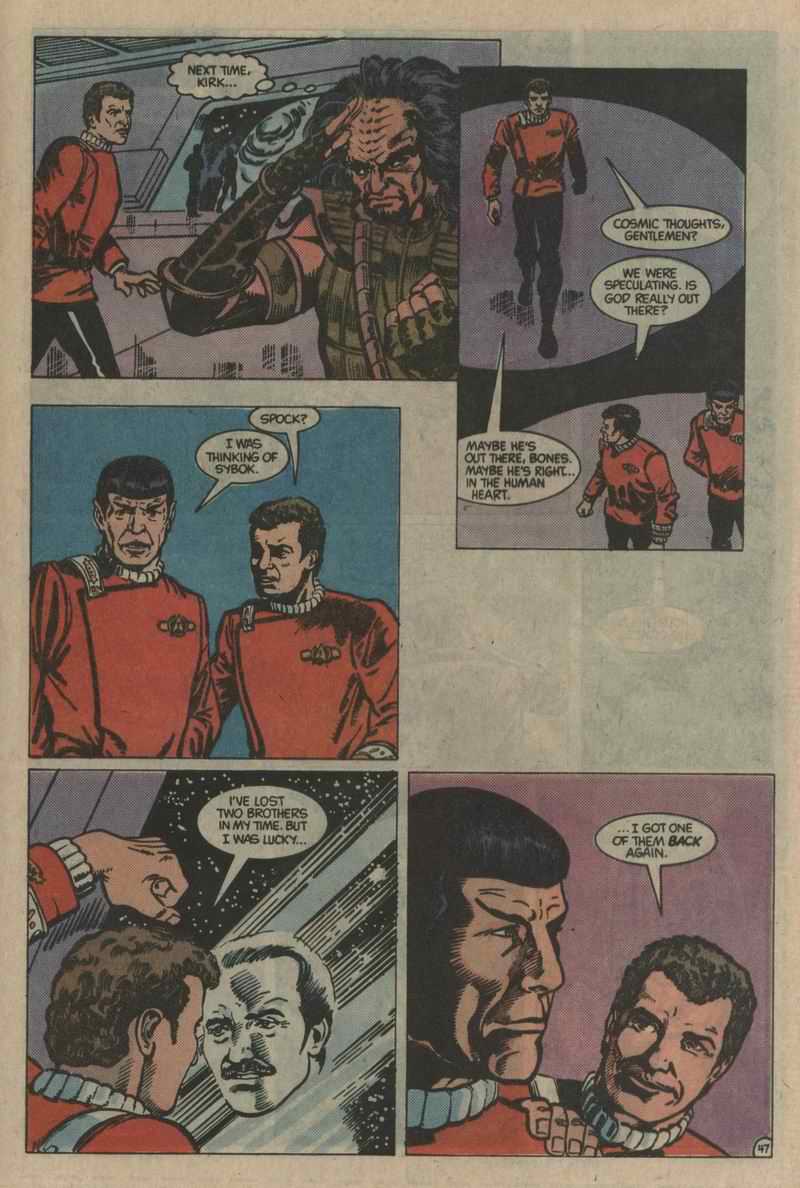 Read online Star Trek V: The Final Frontier comic -  Issue # Full - 49