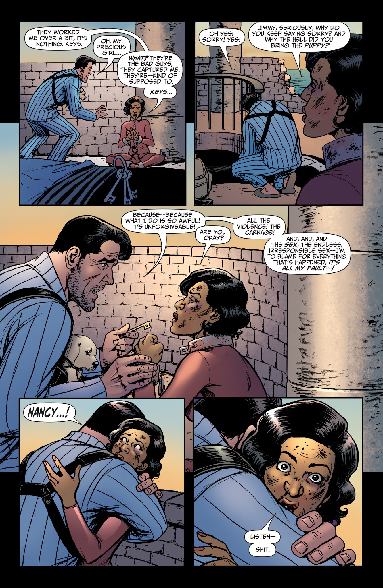 Read online Jimmy's Bastards comic -  Issue #8 - 9