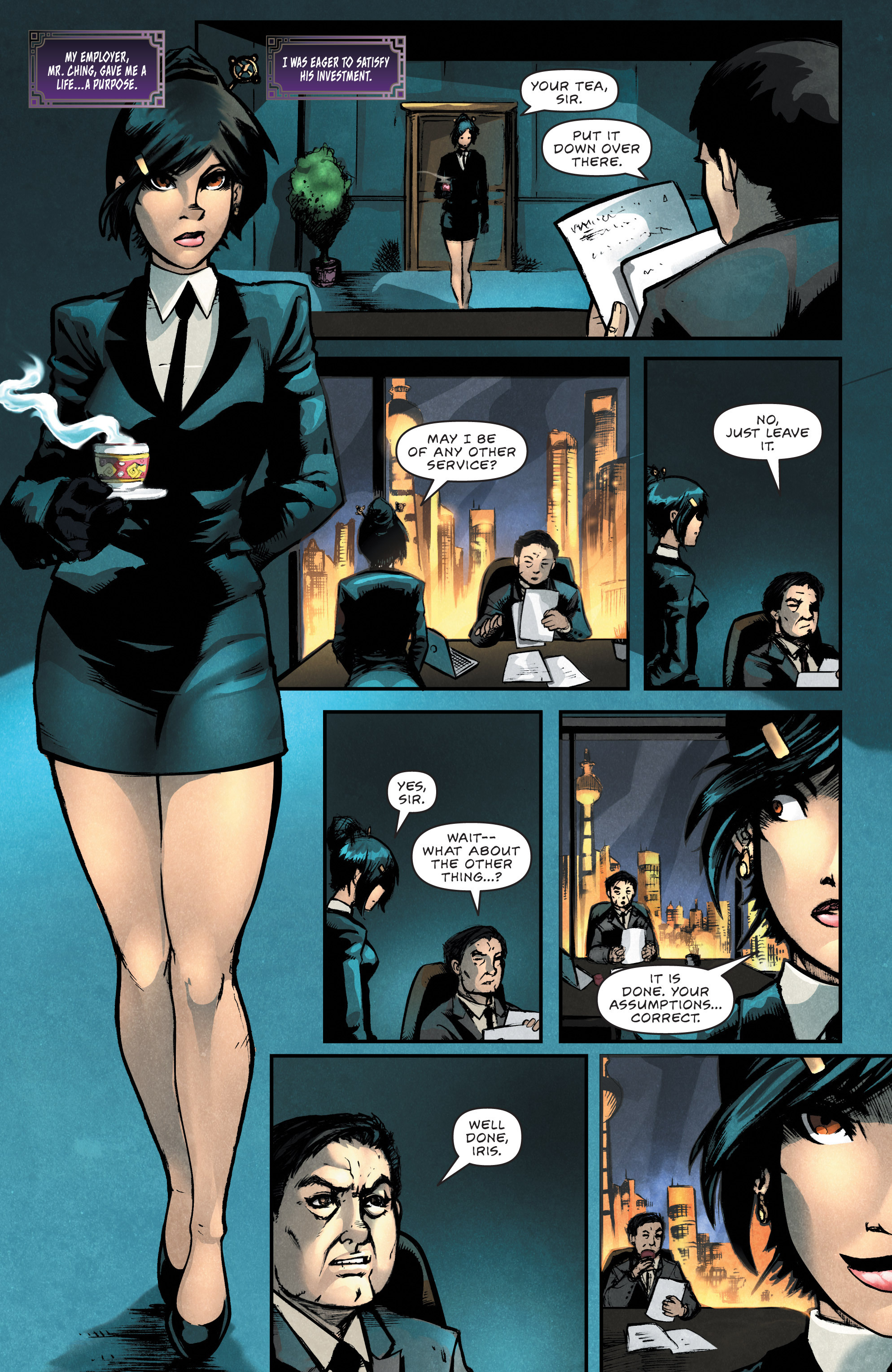 Read online Executive Assistant Iris (2012) comic -  Issue # _Annual 1 - 11