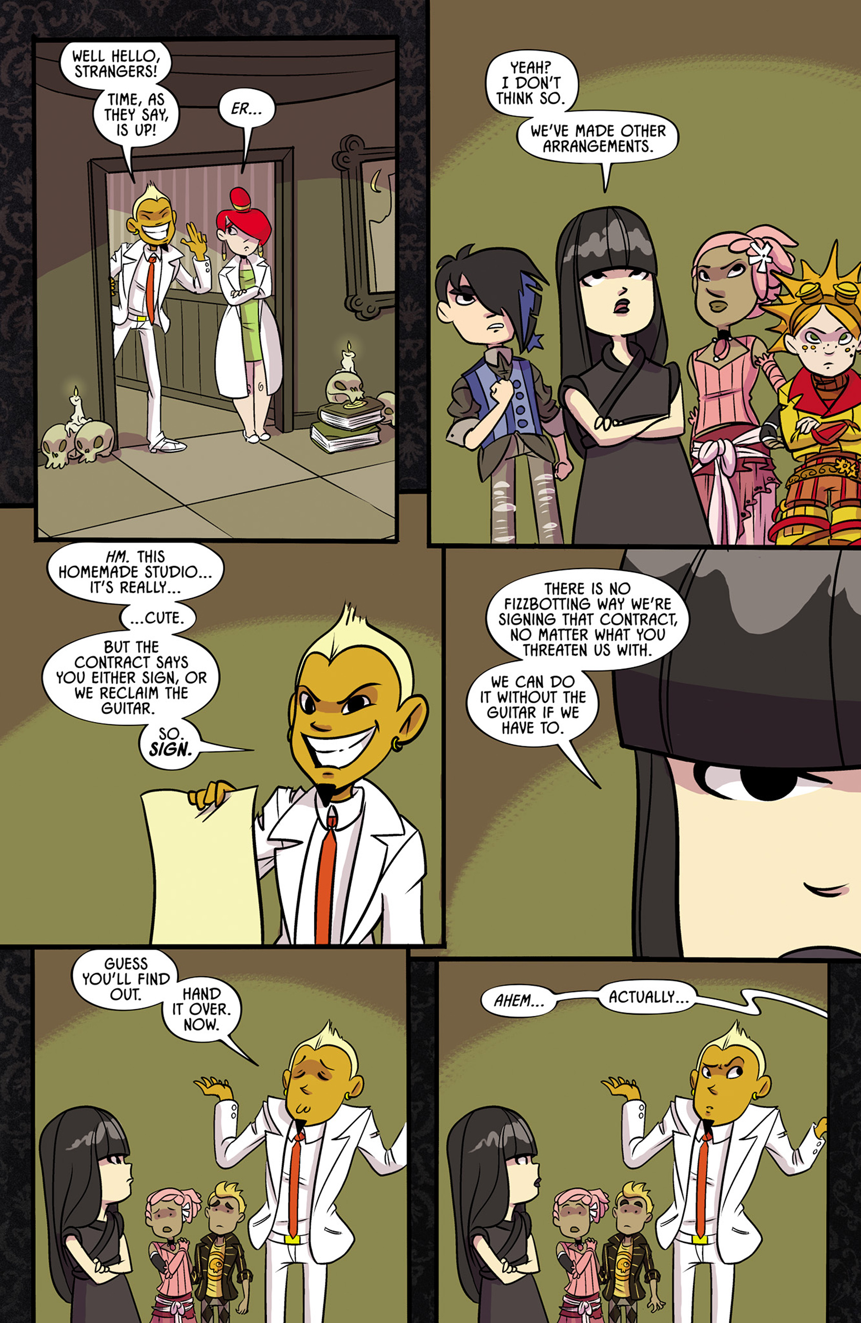 Read online Emily and the Strangers comic -  Issue #6 - 18