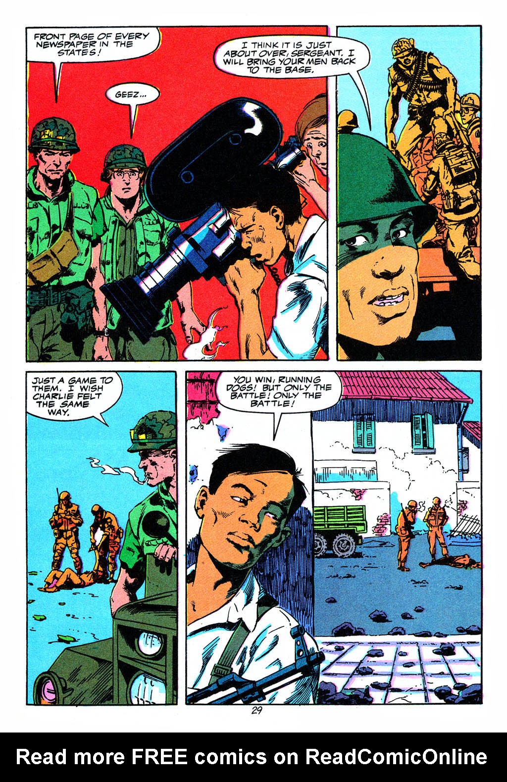 Read online The 'Nam comic -  Issue #24 - 29