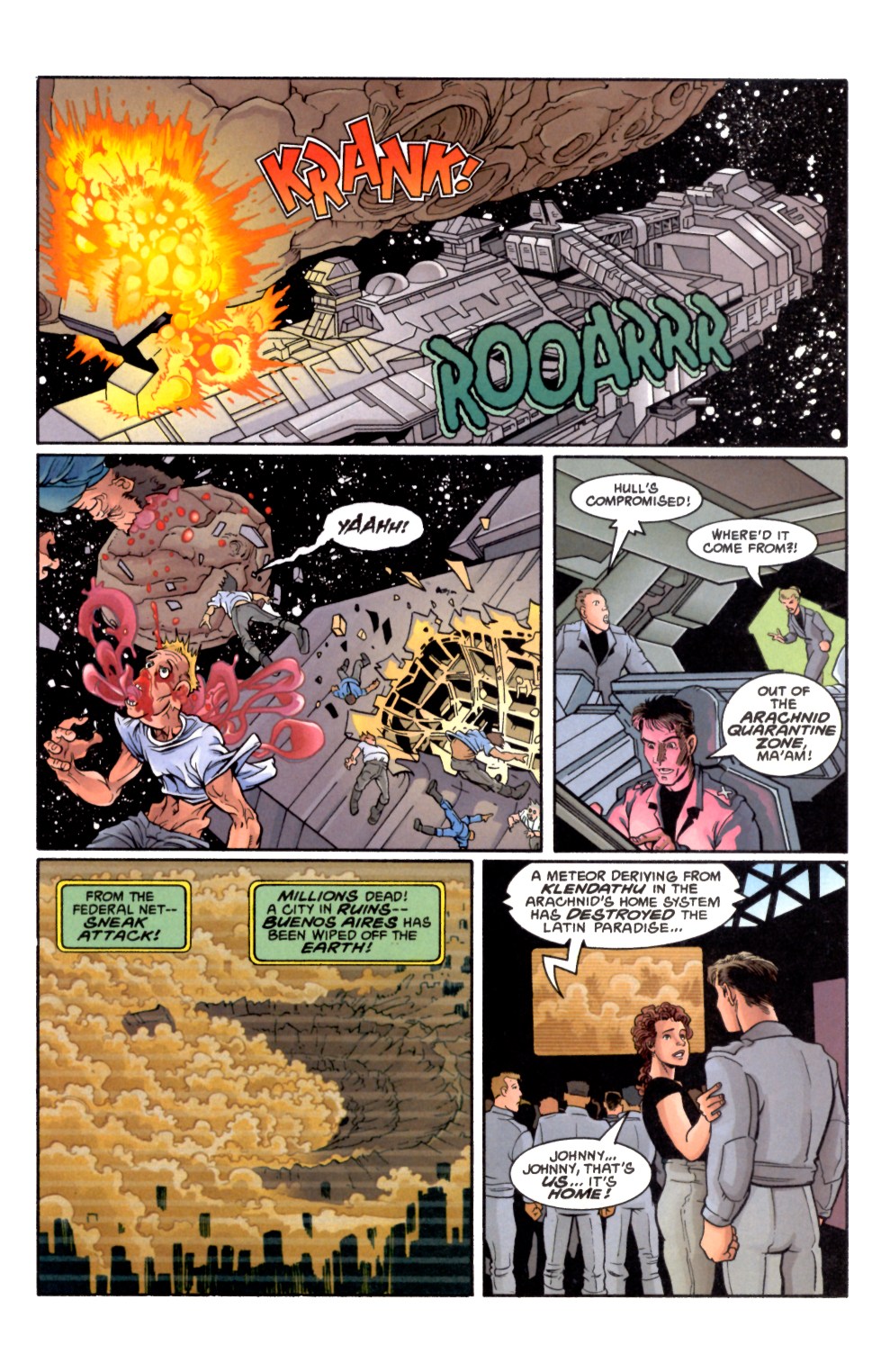 Read online Starship Troopers comic -  Issue #1 - 21