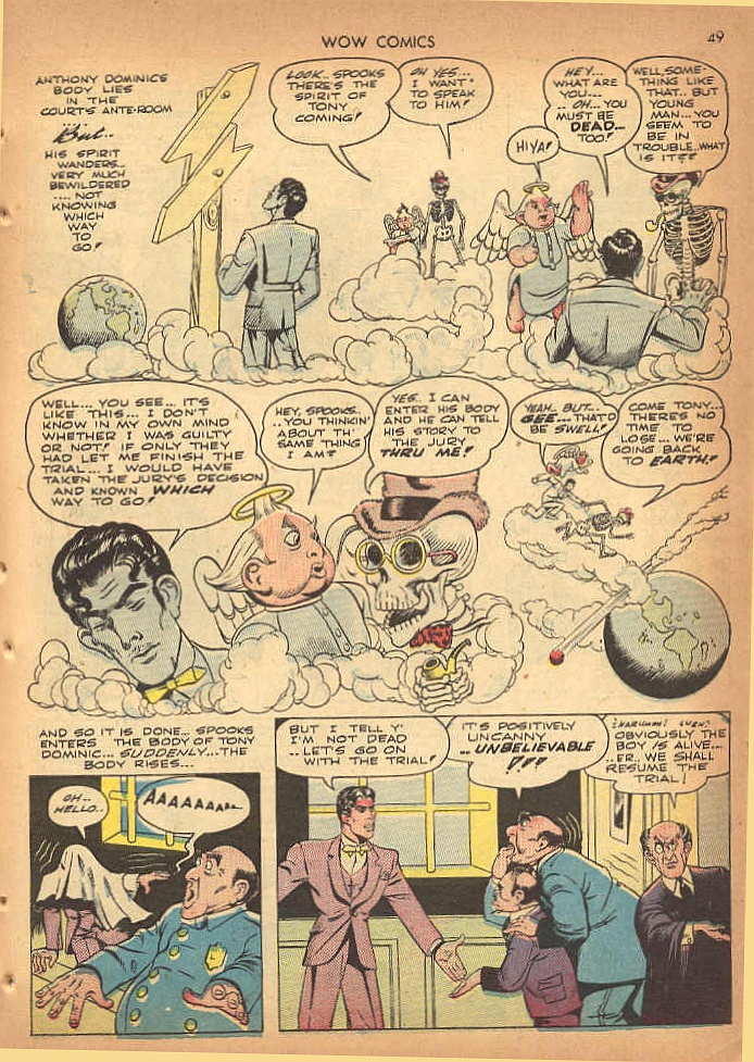 Read online Wow Comics comic -  Issue #9 - 49