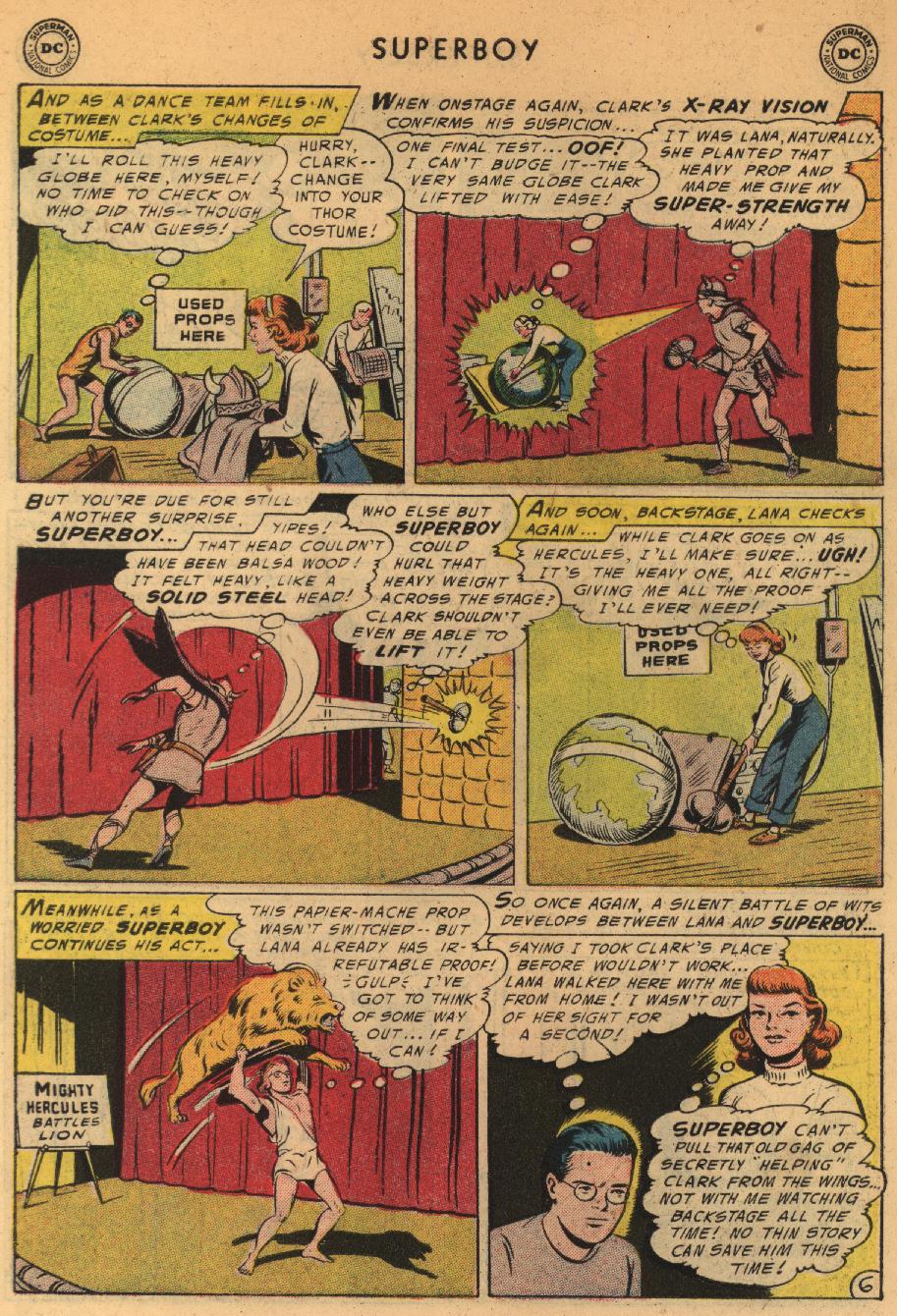 Read online Superboy (1949) comic -  Issue #44 - 27