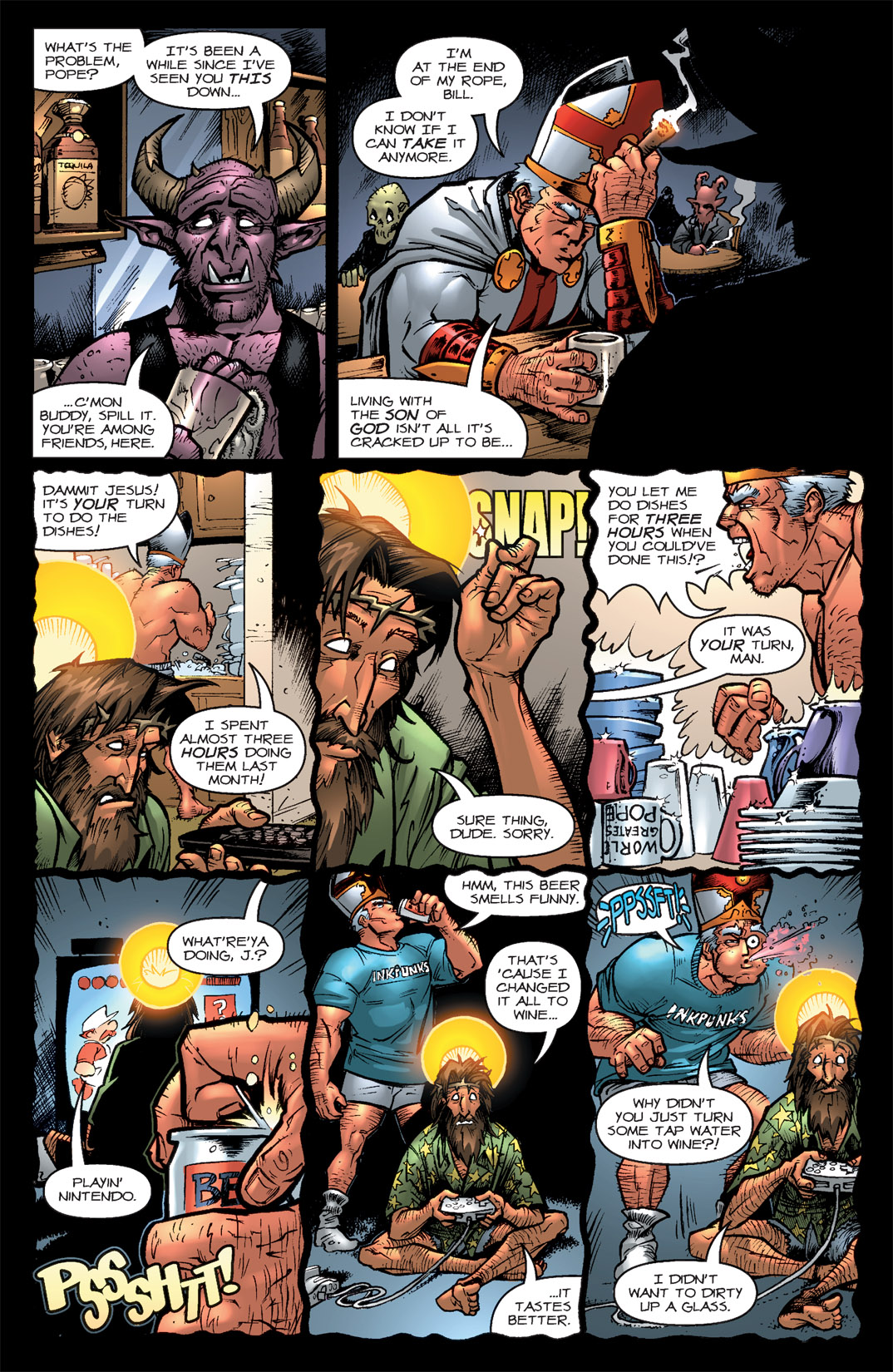 Read online Battle Pope comic -  Issue #7 - 3