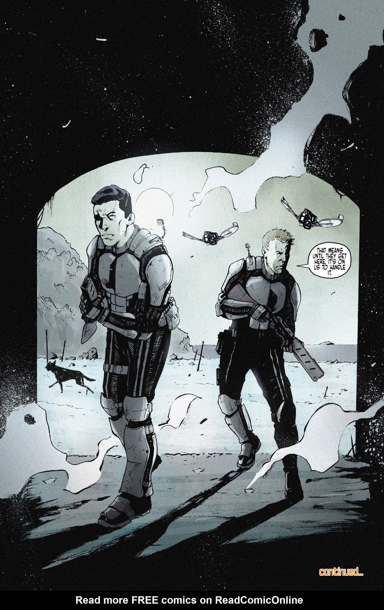 Read online Port of Earth comic -  Issue #1 - 23