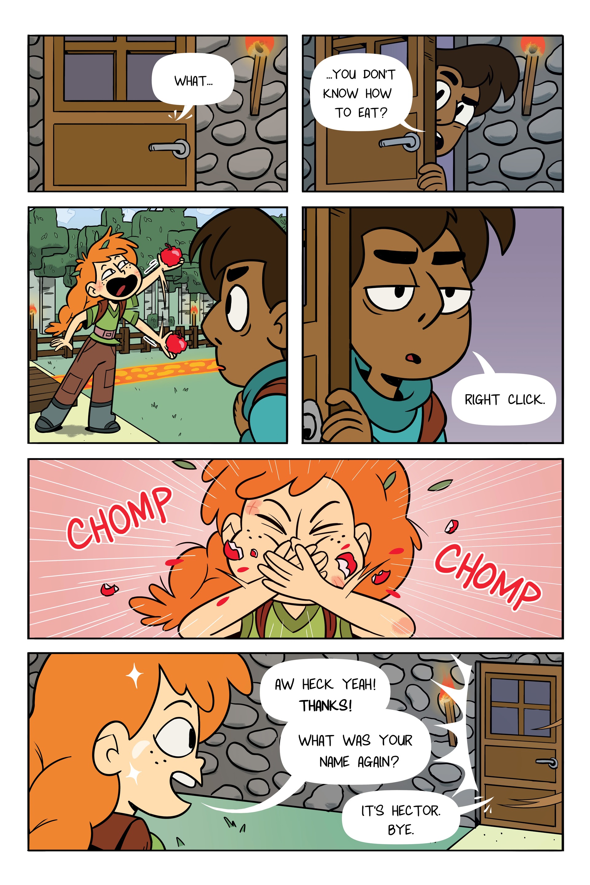 Read online Minecraft: Open World – Into the Nether comic -  Issue # TPB - 12