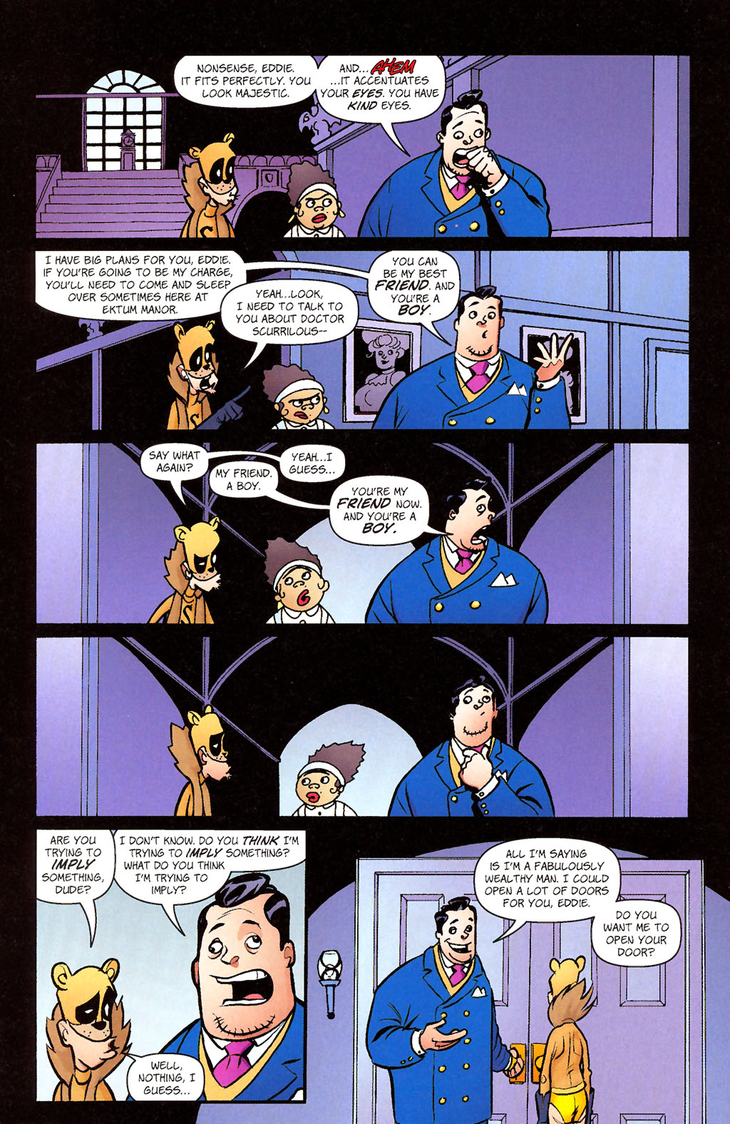 Read online Paul Jenkins' Sidekick comic -  Issue #3 - 7