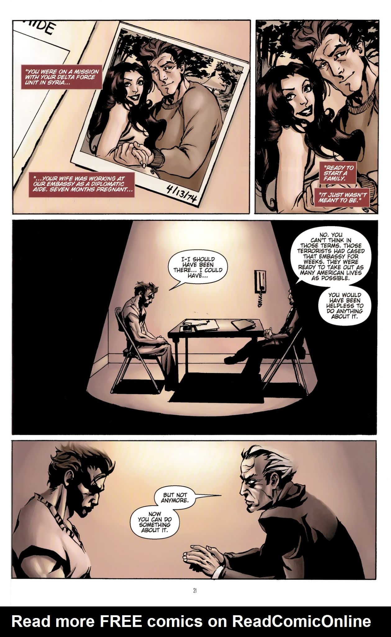 Read online CVO : Covert Vampiric Operations -- 100-Page Spectacular comic -  Issue # TPB - 23