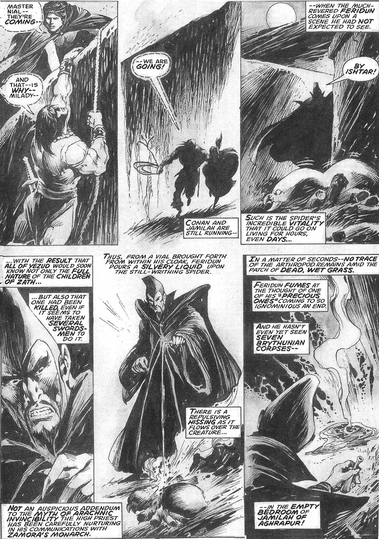 Read online The Savage Sword Of Conan comic -  Issue #209 - 42