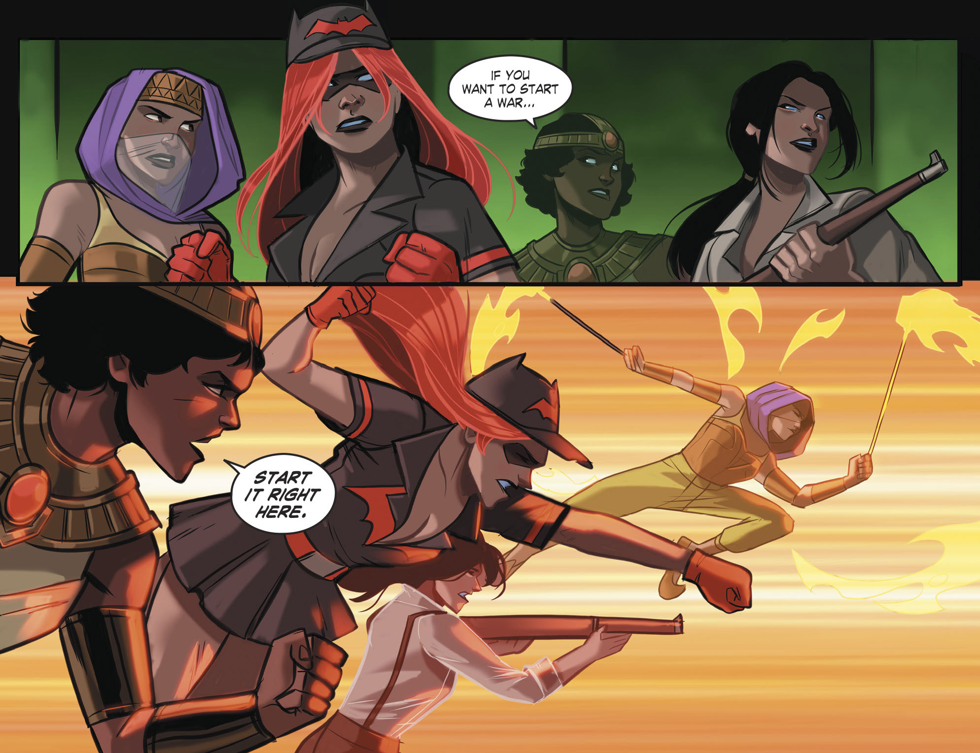 Read online Bombshells: United comic -  Issue #22 - 10